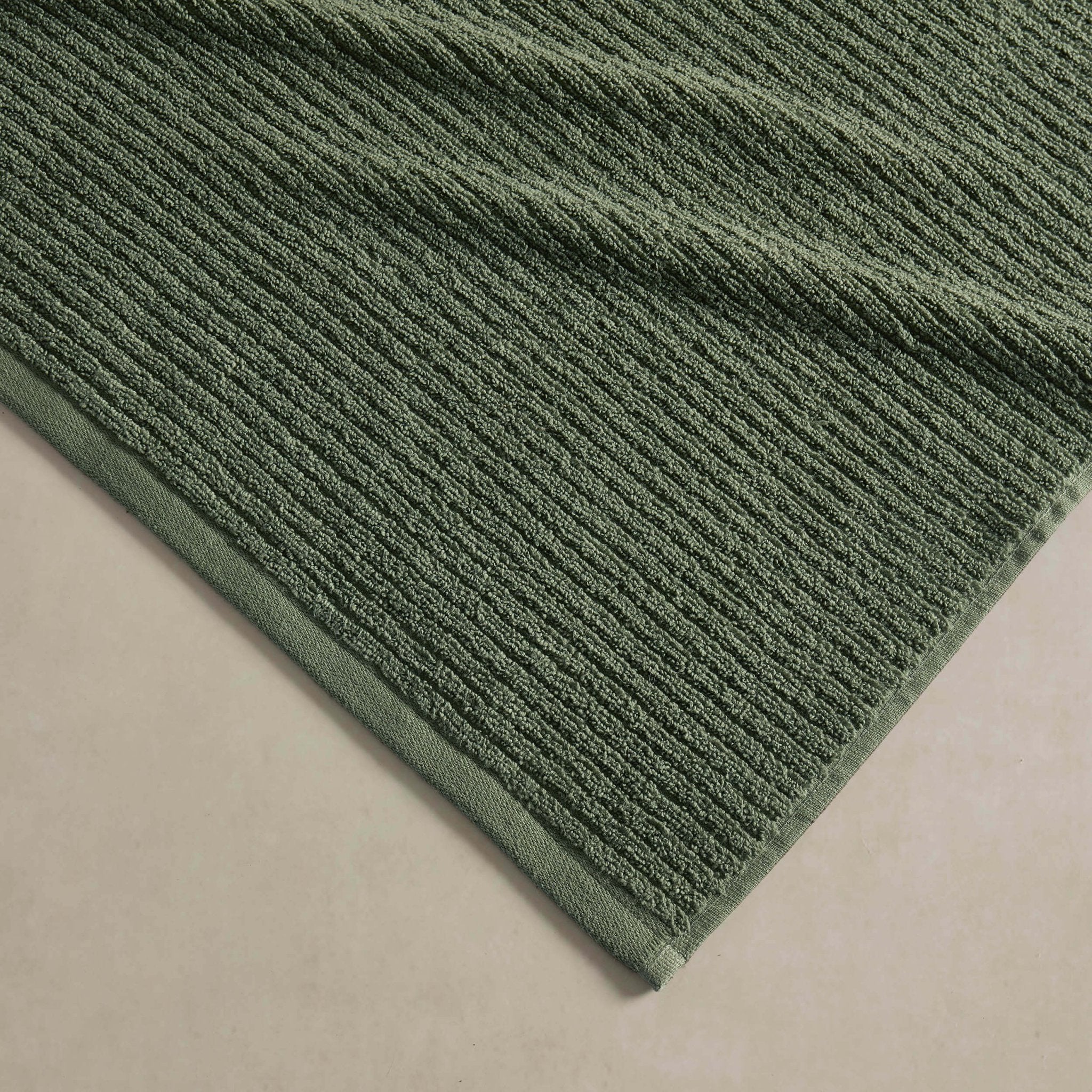 Antigua Soft Fine Ribbed Towel Collection - Fern - Image 3