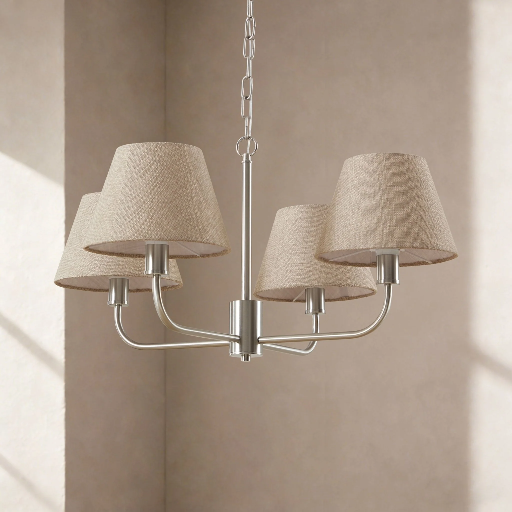 April 4 Light Pendant Chandelier - Grey/ Silver - Image 2