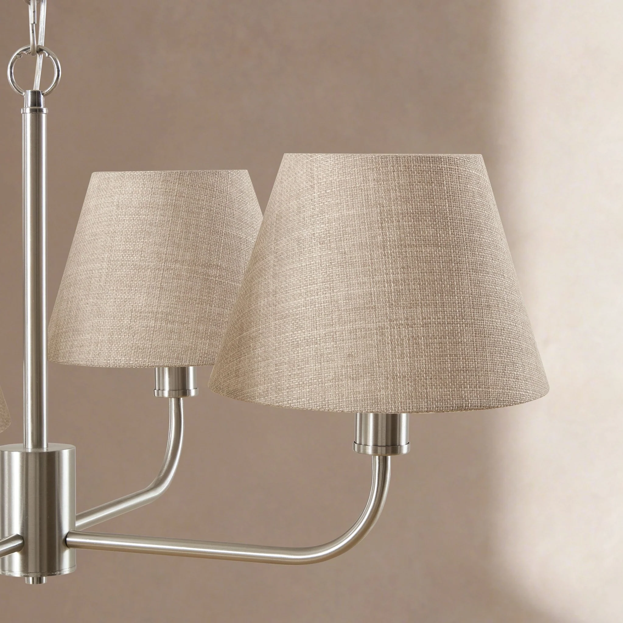 April 4 Light Pendant Chandelier - Grey/ Silver - Image 3