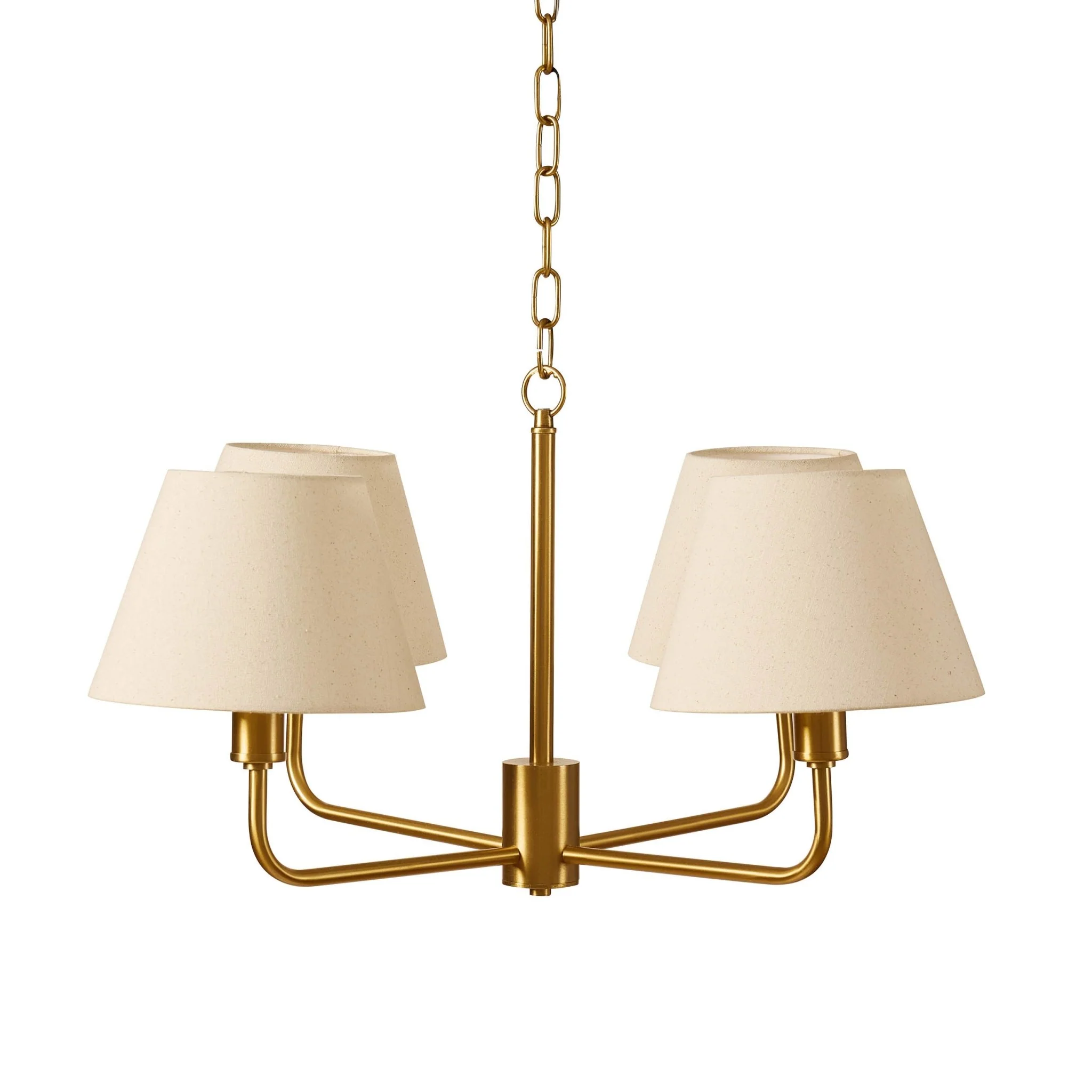 April 4 Light Pendant Chandelier - White/Bronze - Image 8