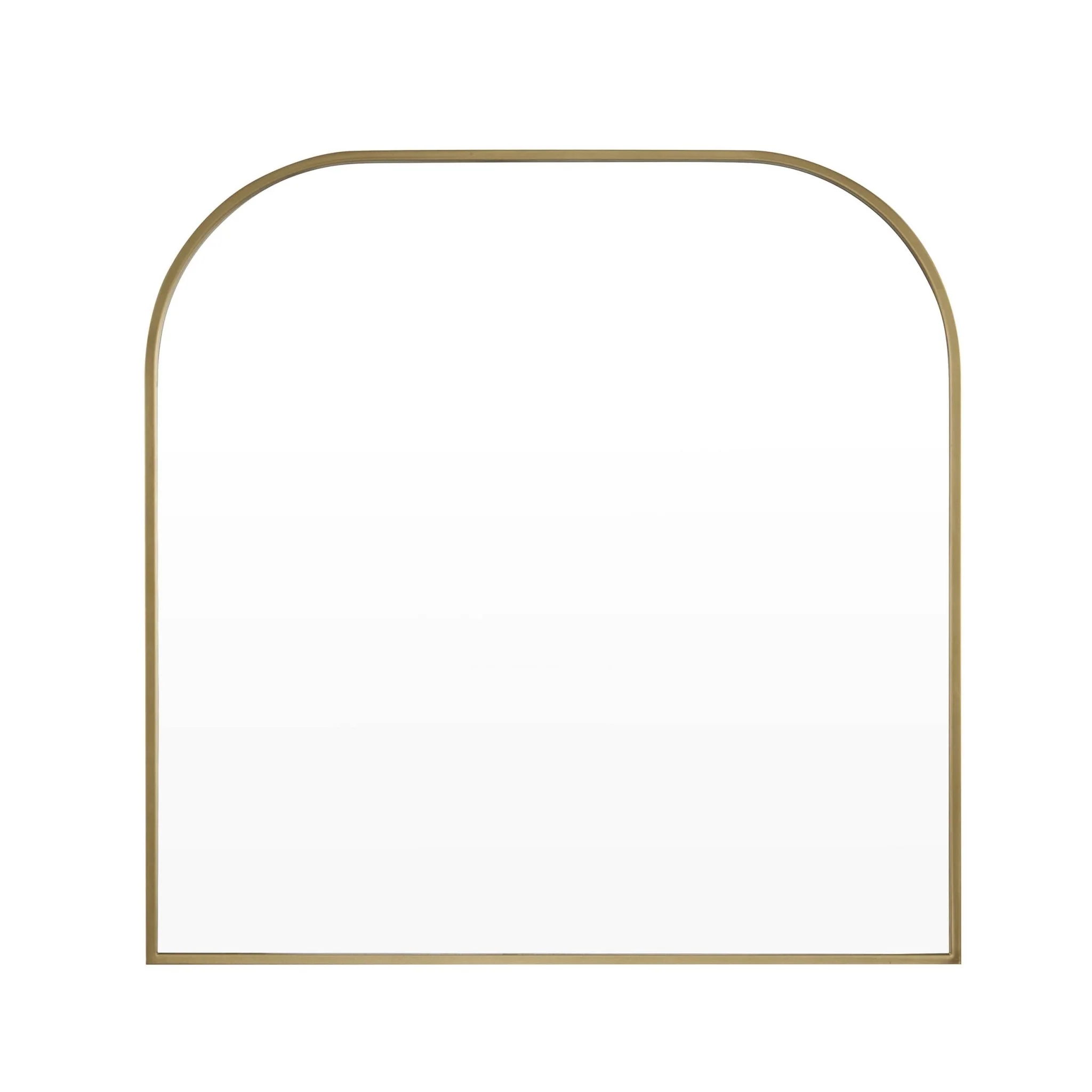 Arched Mantel Mirror - Gold - Image 3