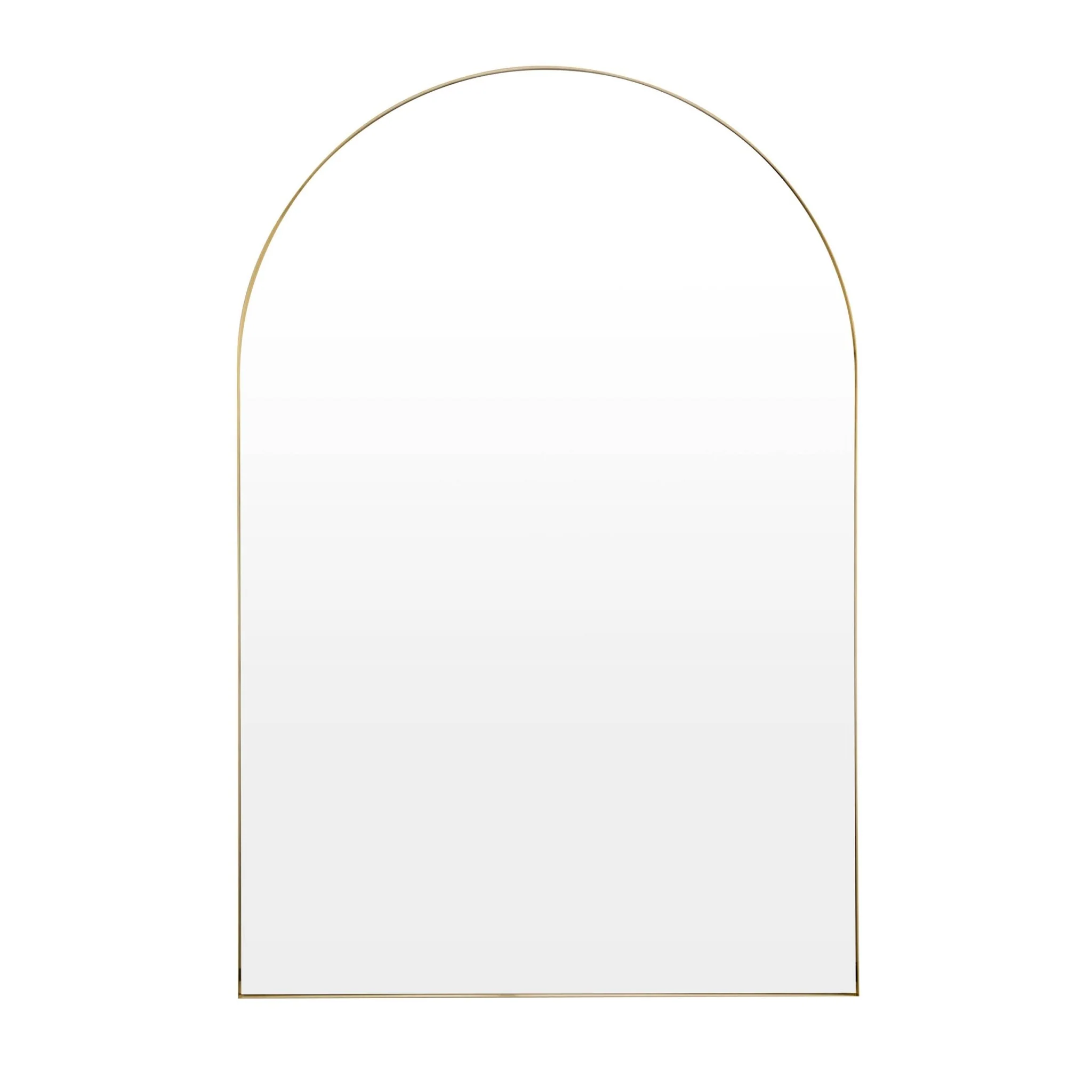 Arched Wall Mirror - Gold - Image 2
