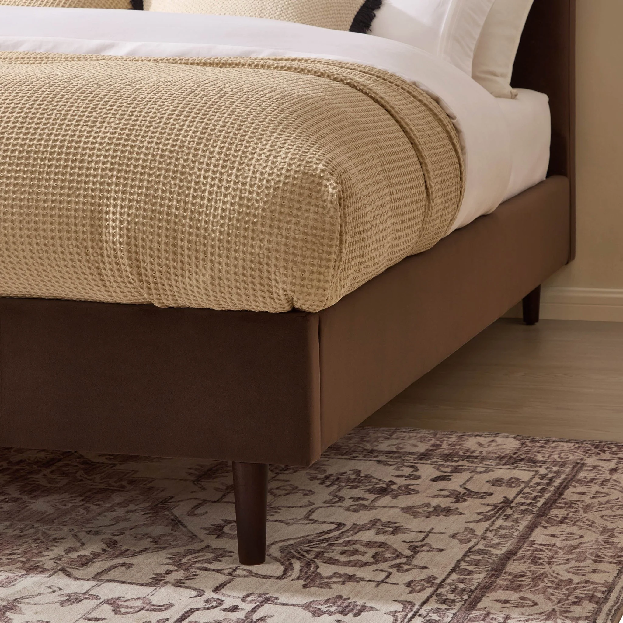 Ascot Bed Frame - Cappuccino - Image 6