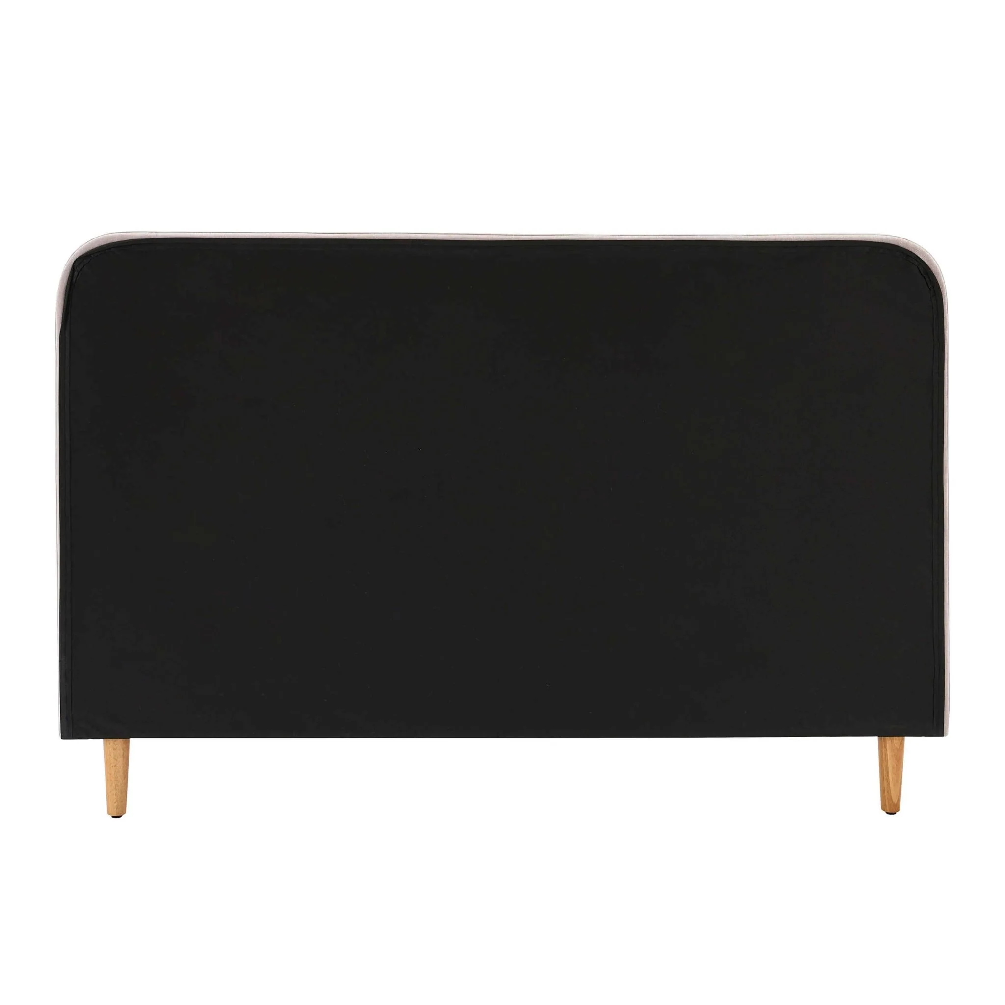 Ascot Bed Frame - Chenille Light Grey - Image 10