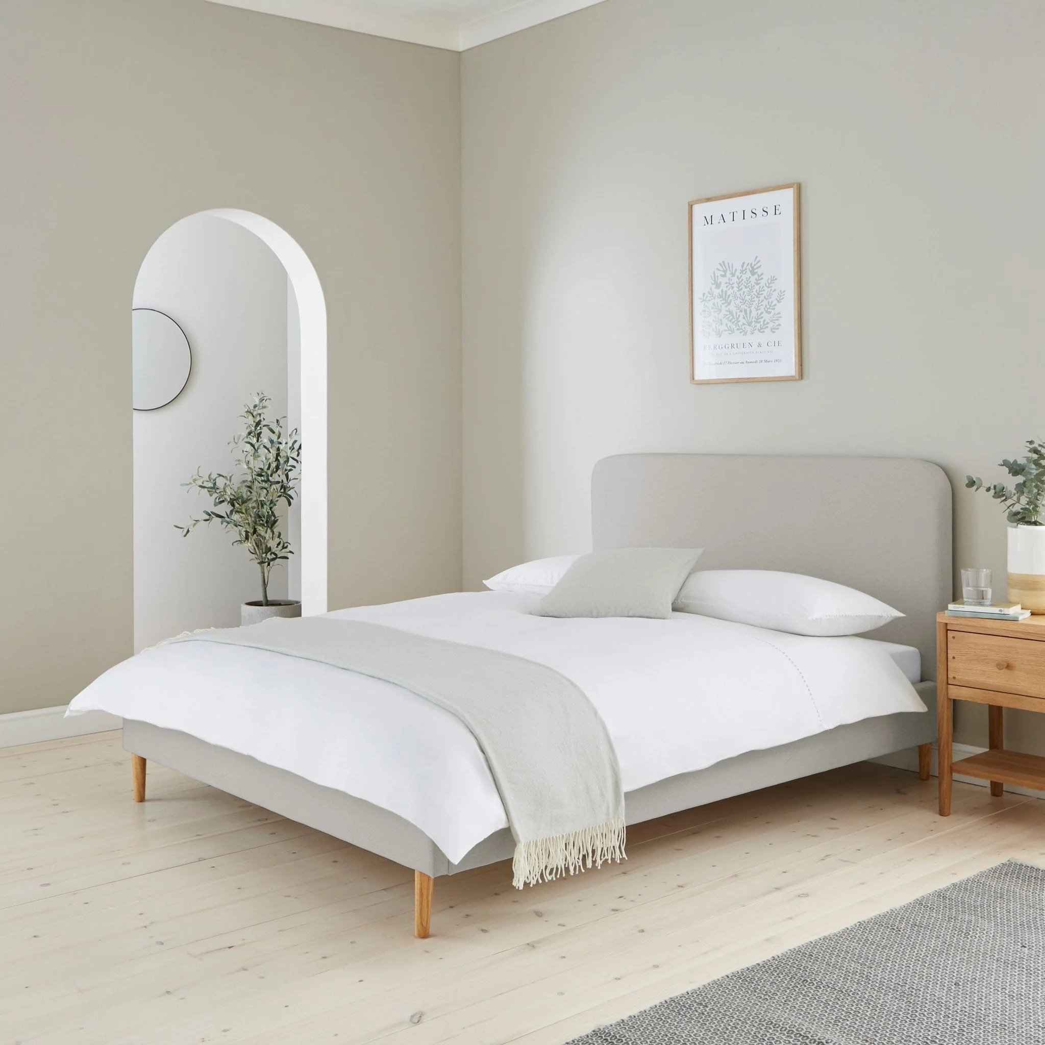 Ascot Bed Frame - Natural - Image 4