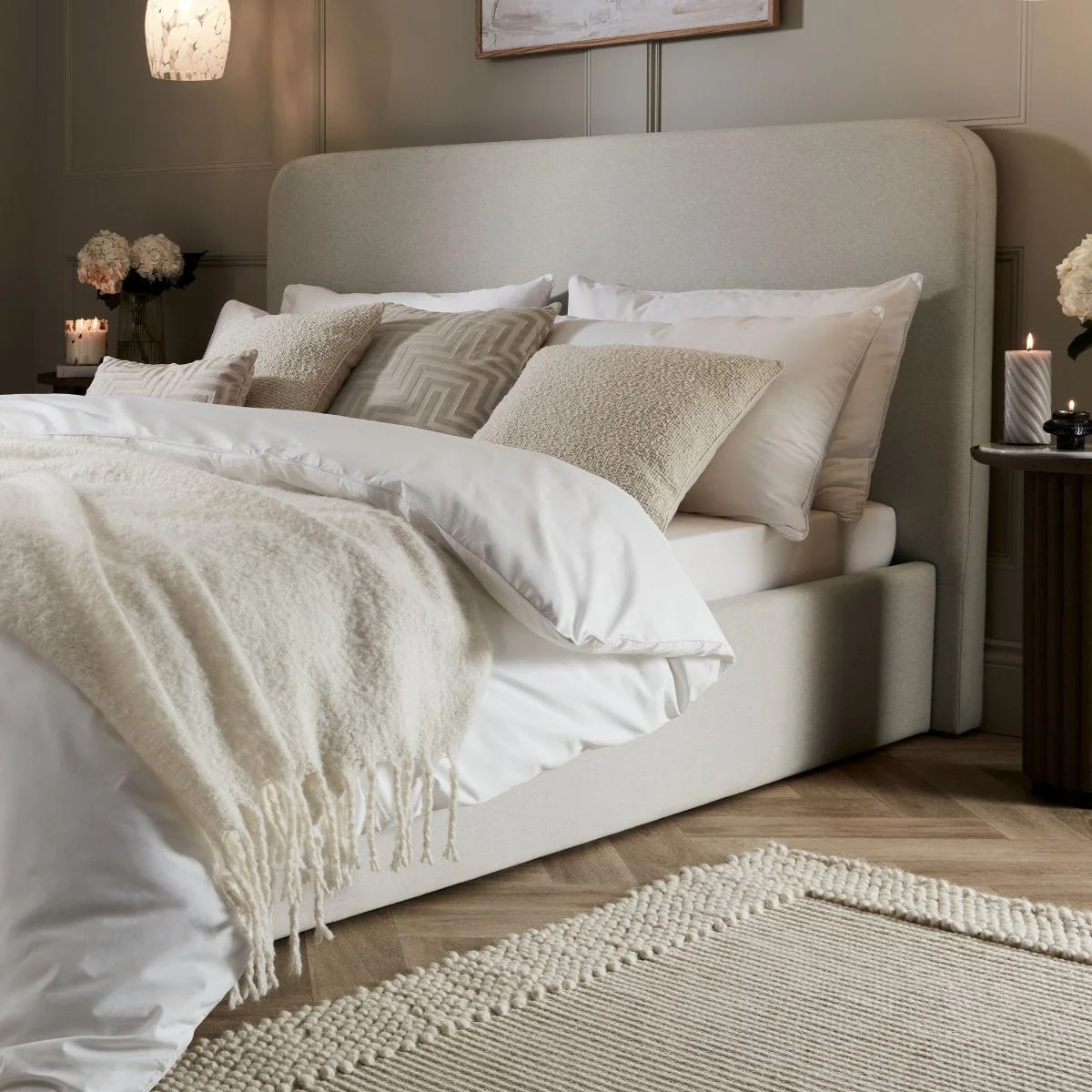 Ascot Ottoman Storage Bed - Natural - Image 11