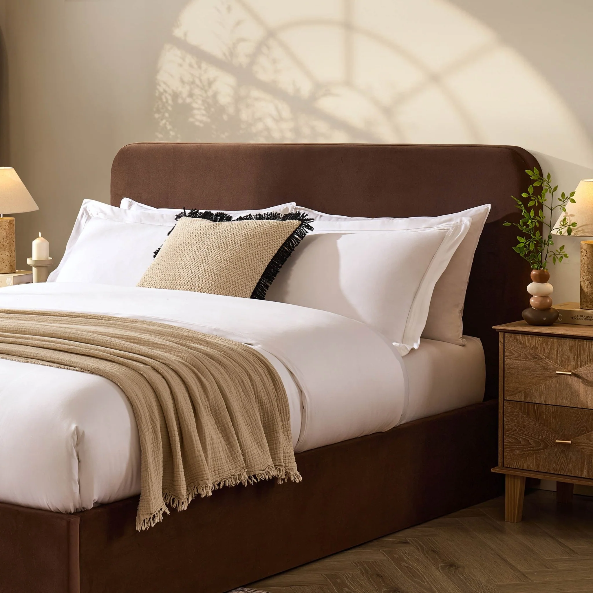 Ascot Ottoman Storage Bed - Cappuccino - Image 6