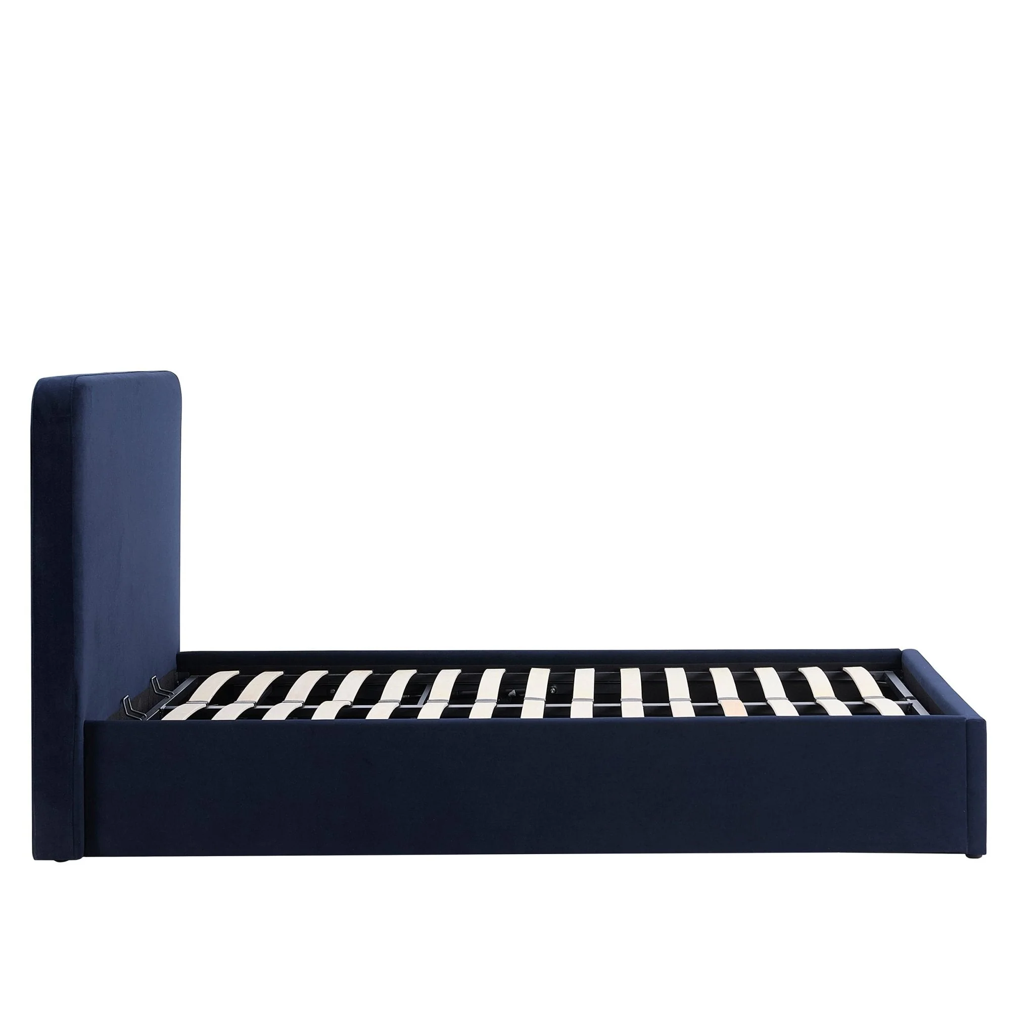 Ascot Ottoman Storage Bed - Navy - Image 9