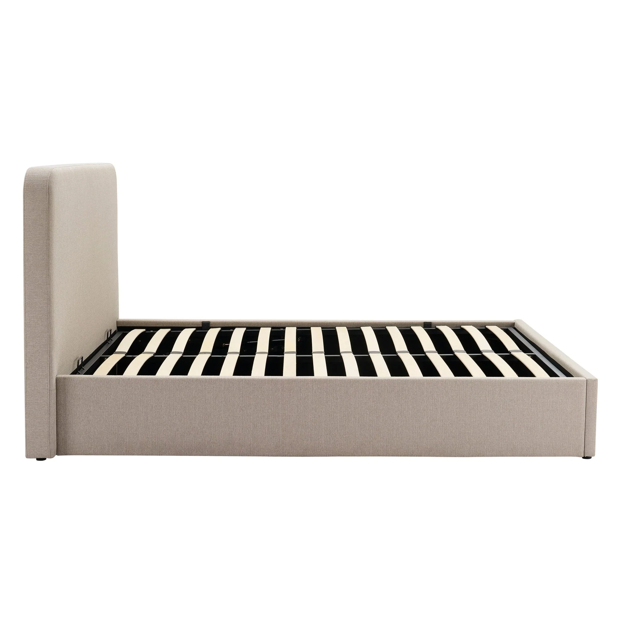 Ascot Ottoman Storage Bed - Stone Grey - Image 11