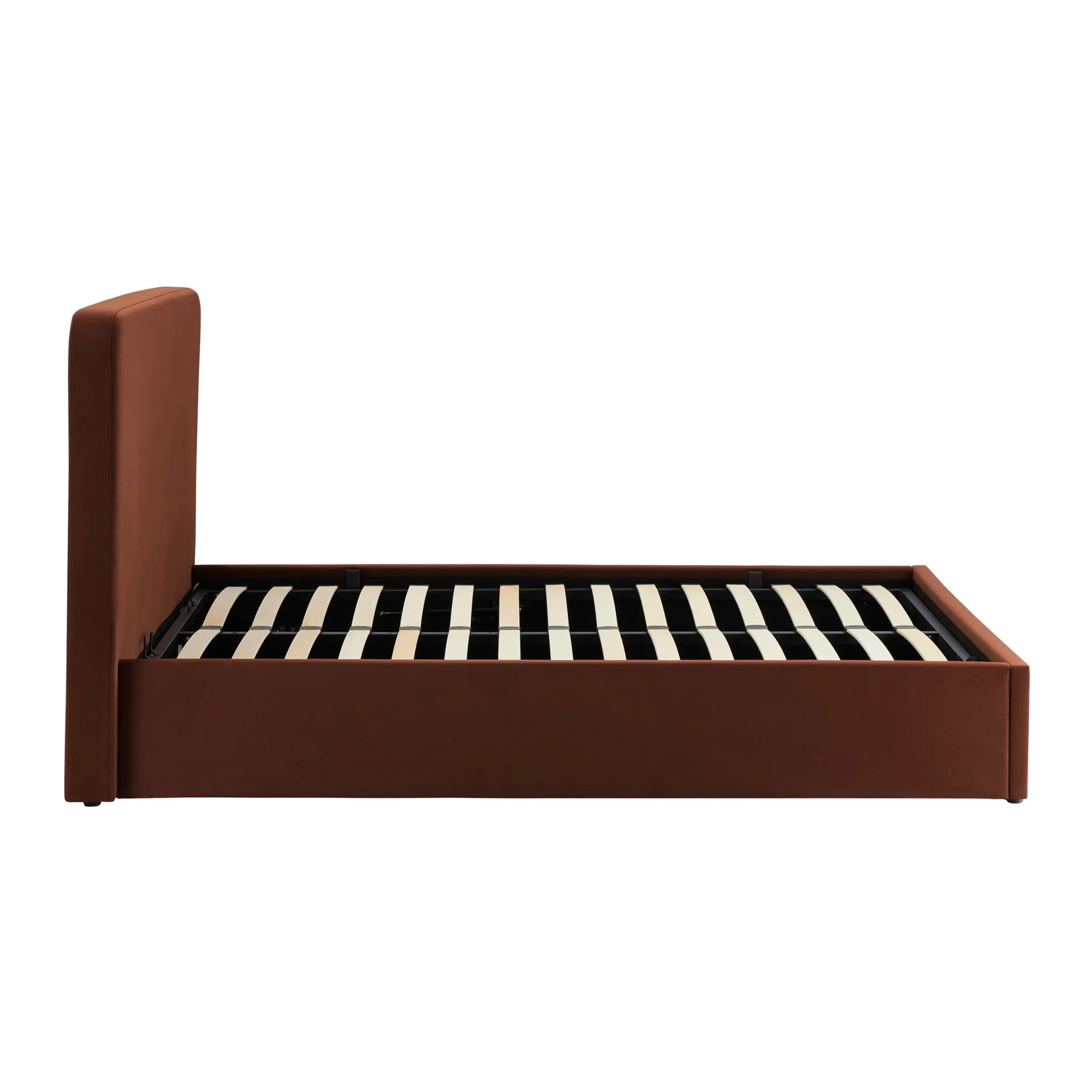 Ascot Ottoman Storage Bed - Terracotta - Image 10