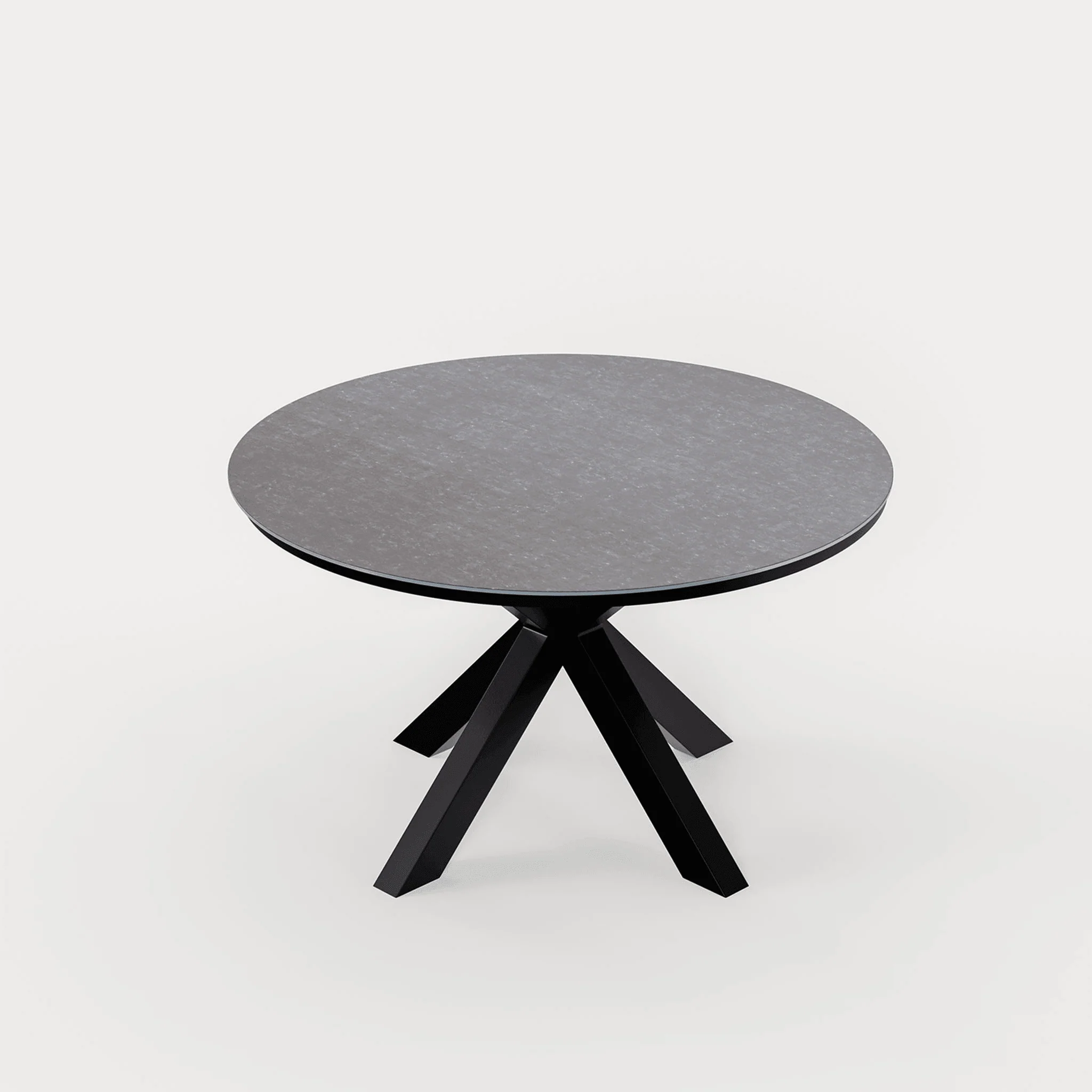 Aspen Outdoor 4 Seater Round Dining Table and Chairs - Grey - Image 8