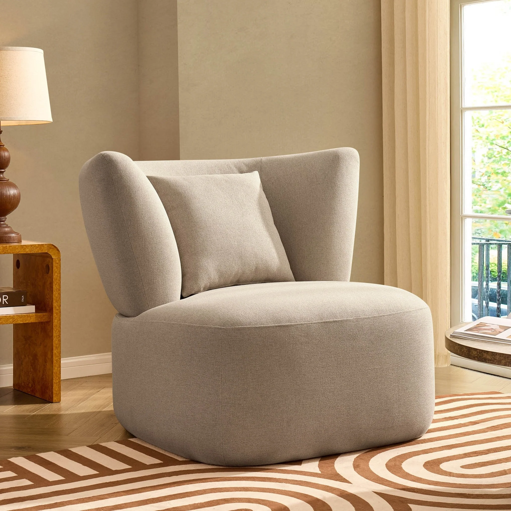 Athens Armchair - Oatmeal