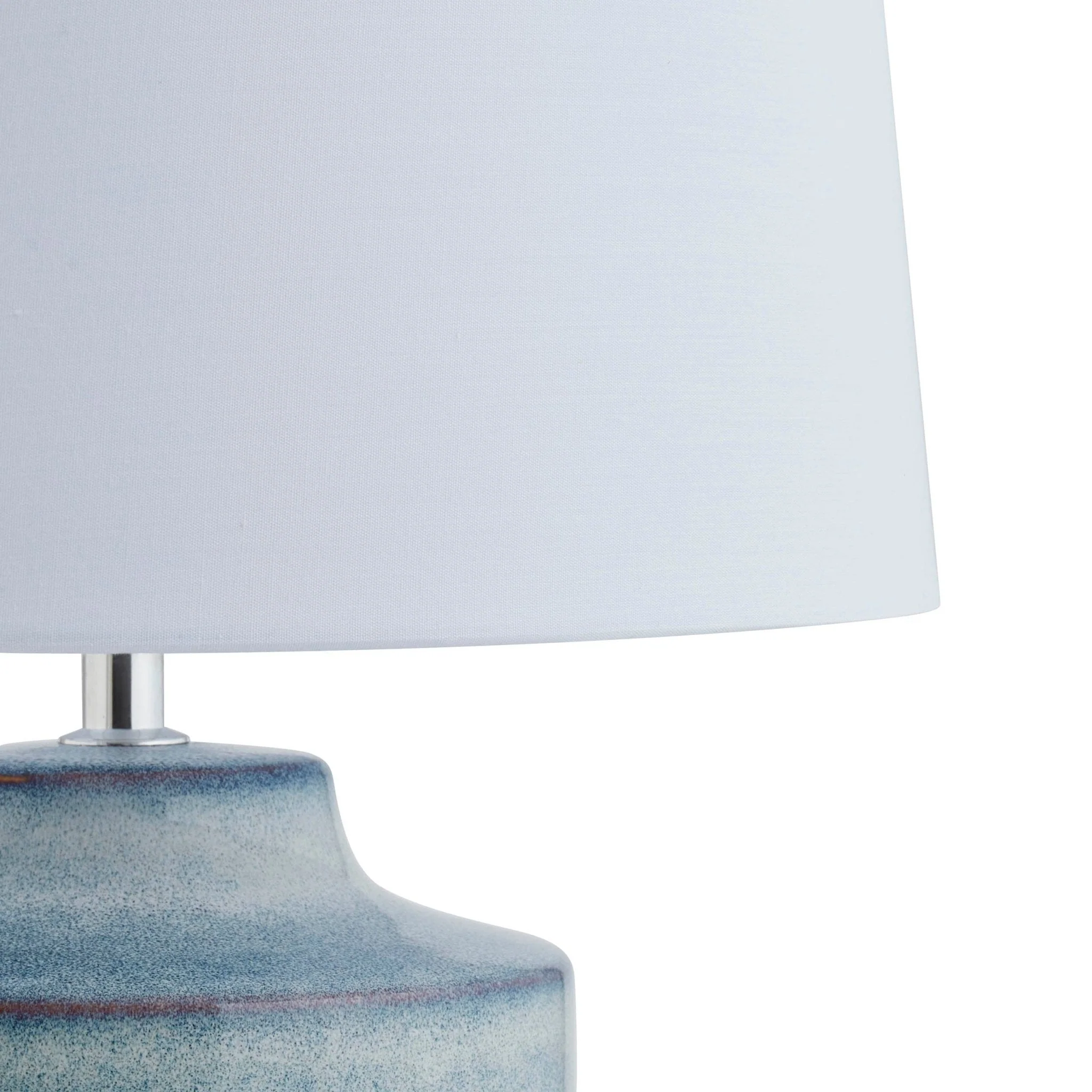 Atlas Ceramic Table Lamp - Blue - Image 5