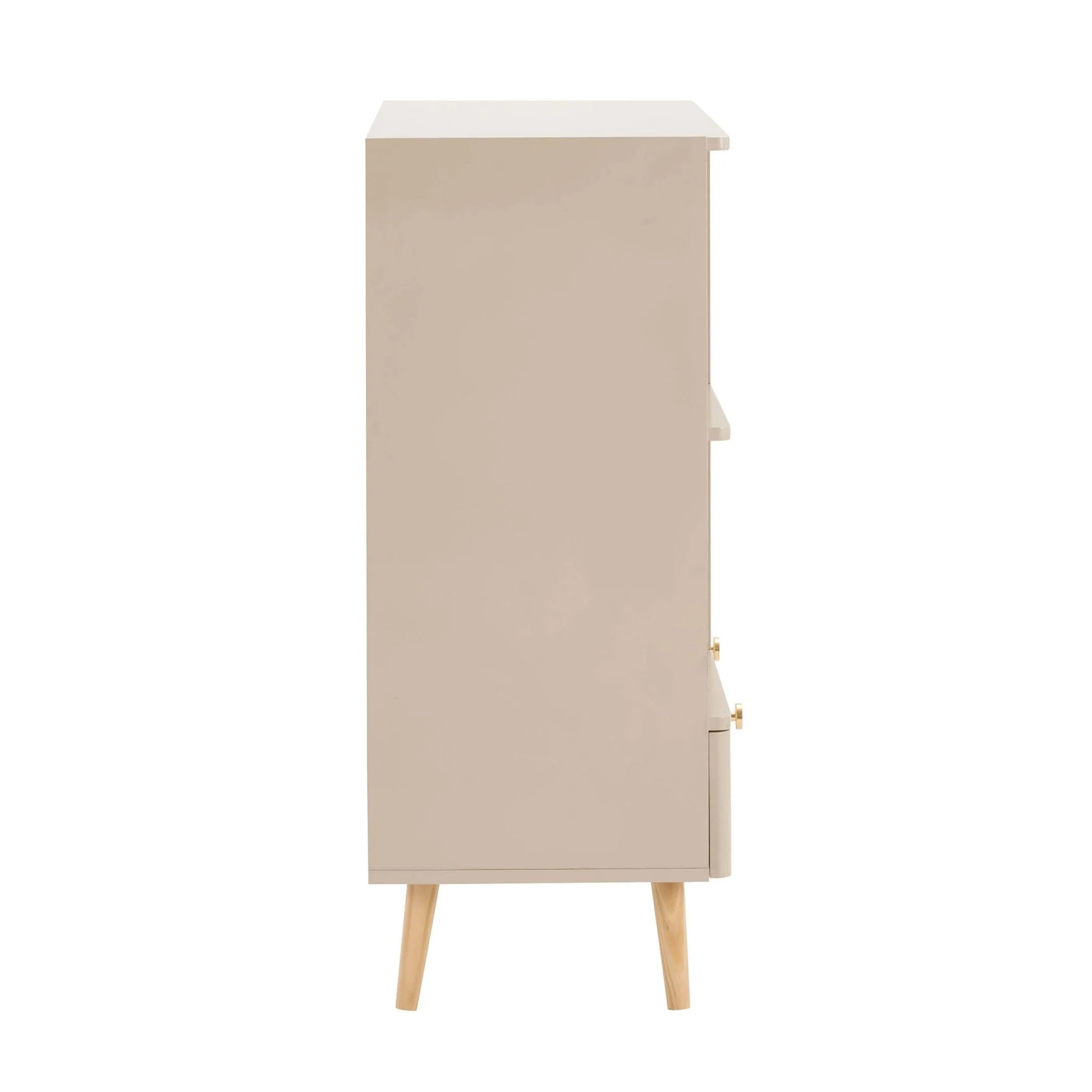 Aurelia Bookcase With Drawers - Vintage Cream - Image 4