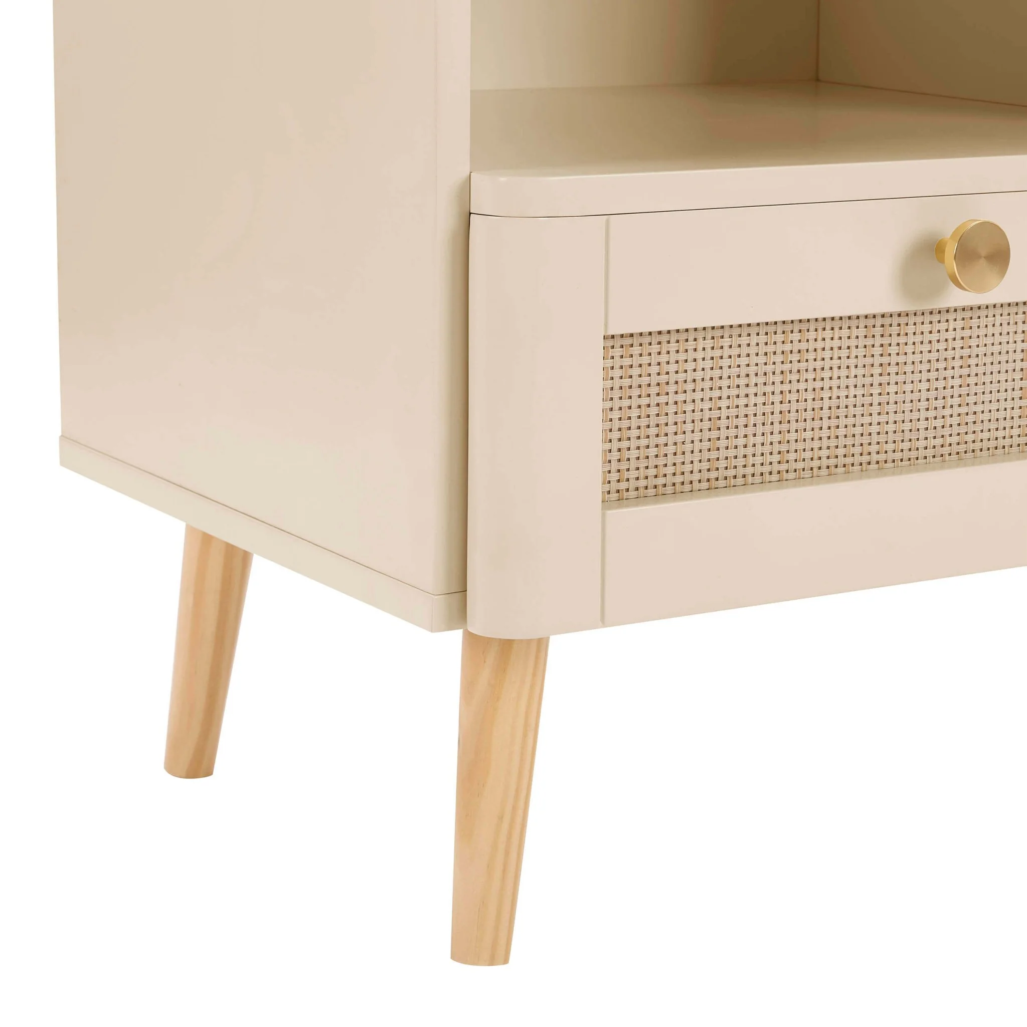 Aurelia Bookcase With Drawers - Vintage Cream - Image 6
