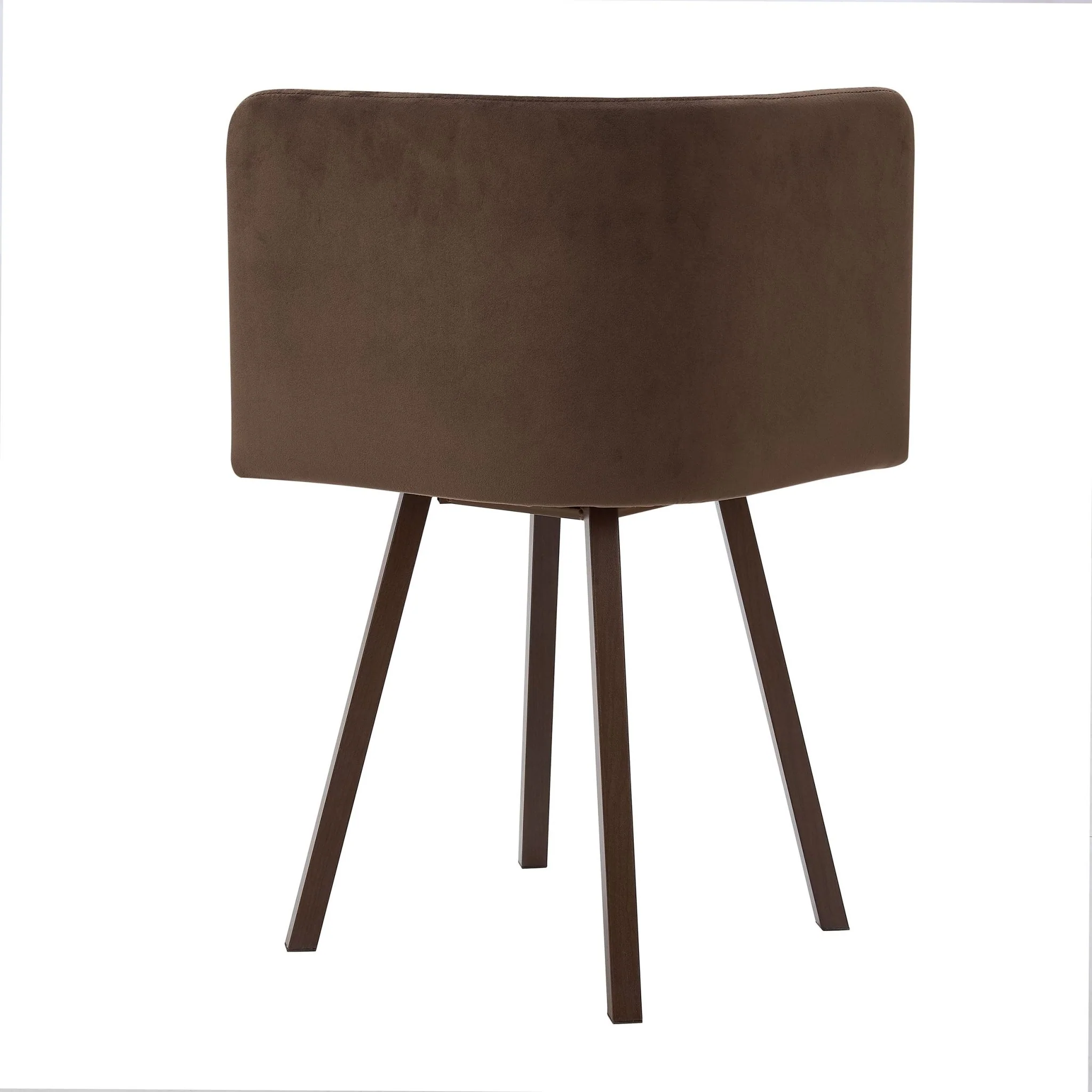 Ava Space Saver 4 Seater Dining Table and Chairs - Cappuccino - Image 10