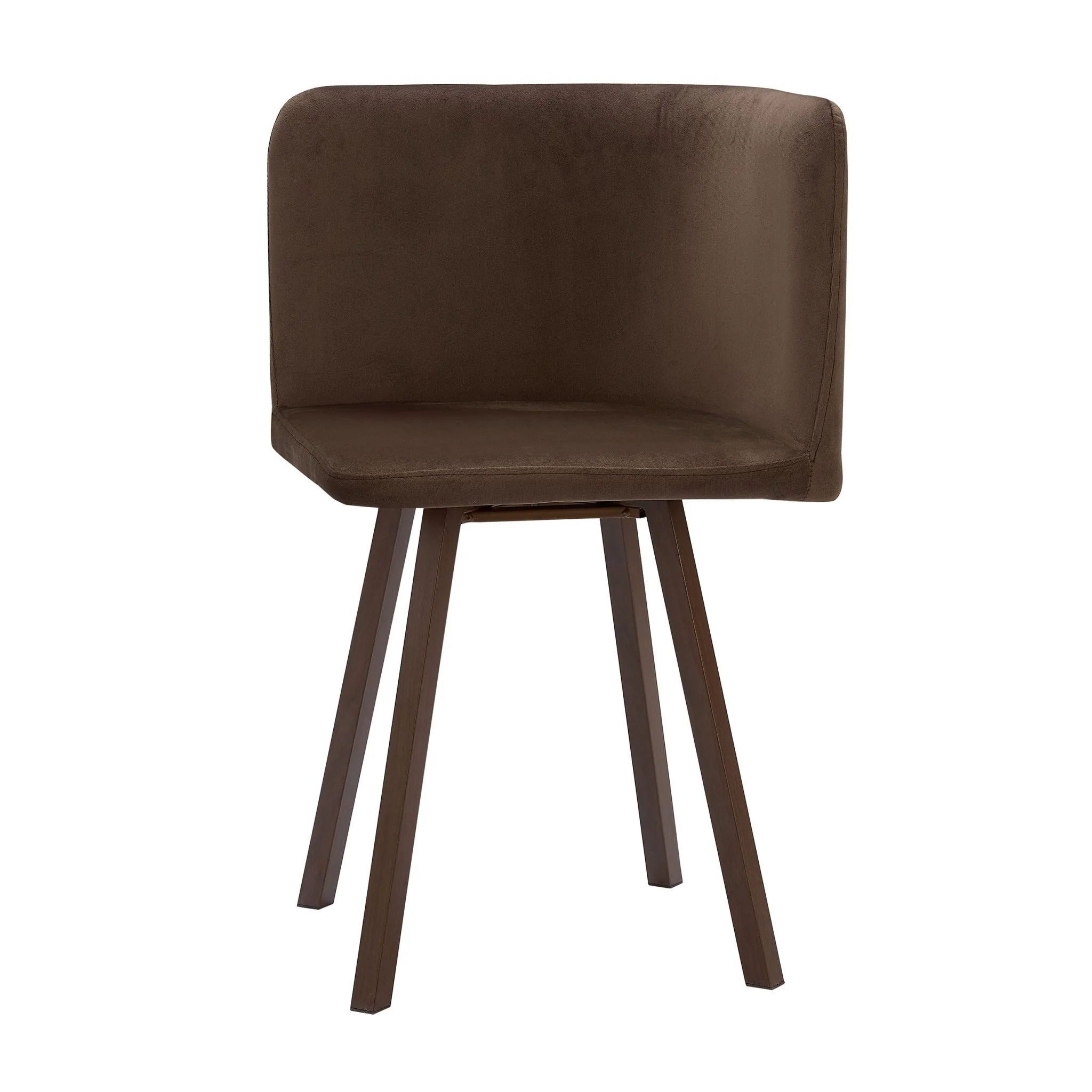 Ava Space Saver 4 Seater Dining Table and Chairs - Cappuccino - Image 11