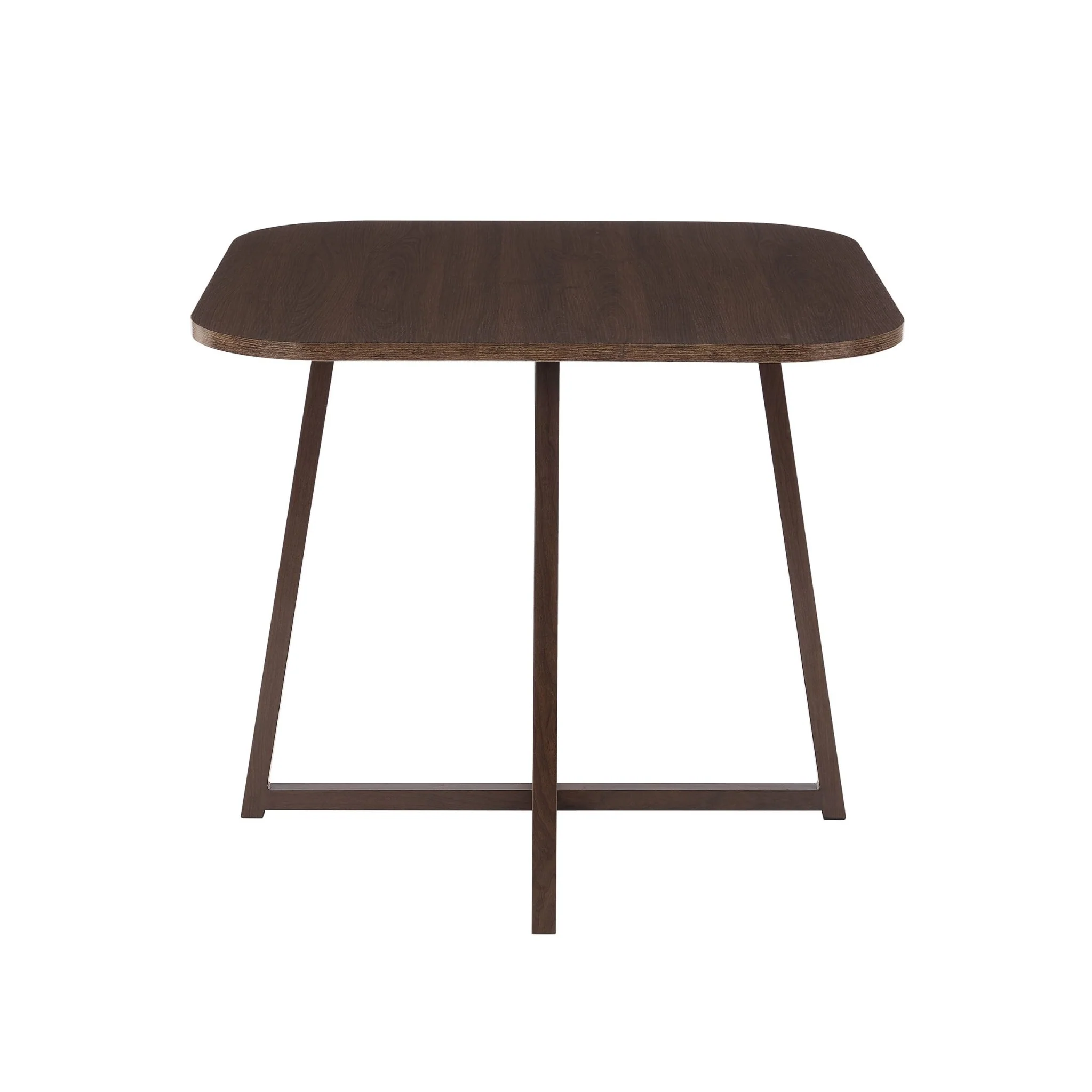 Ava Space Saver 4 Seater Dining Table and Chairs - Cappuccino - Image 4