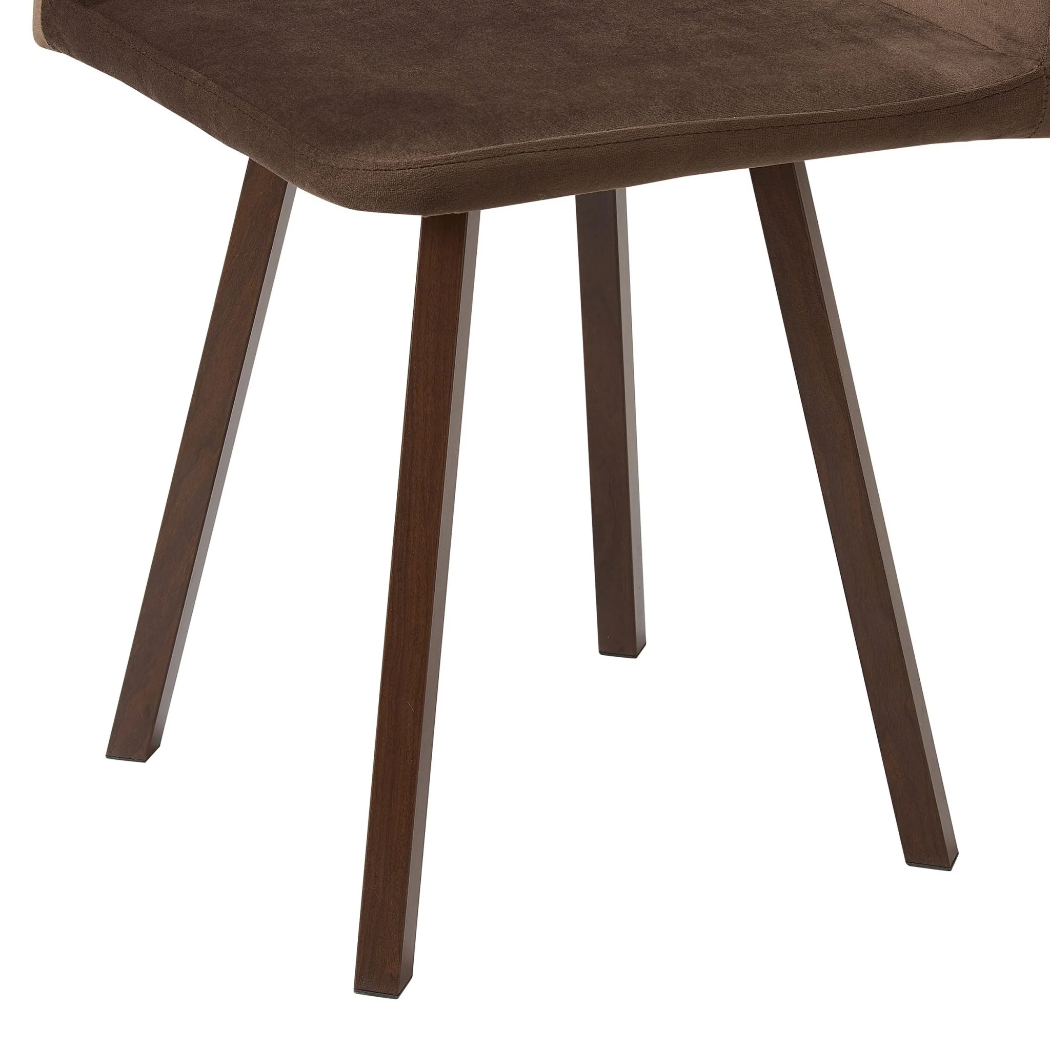 Ava Space Saver 4 Seater Dining Table and Chairs - Cappuccino - Image 7