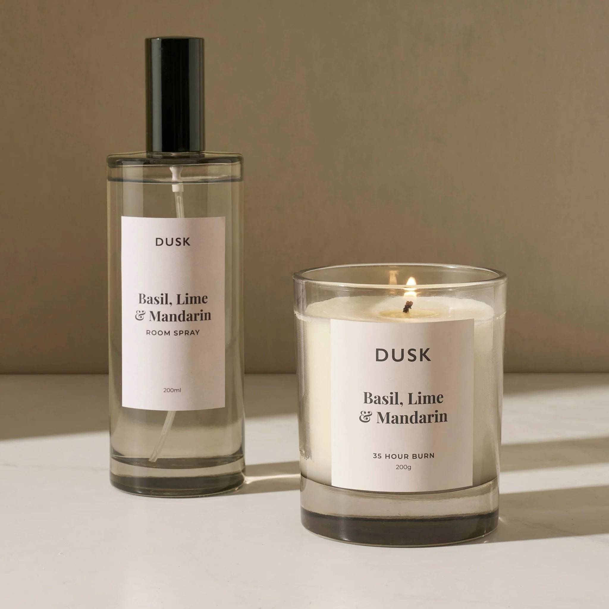 Basil, Lime and Mandarin Fragrance Range - Pack of 2