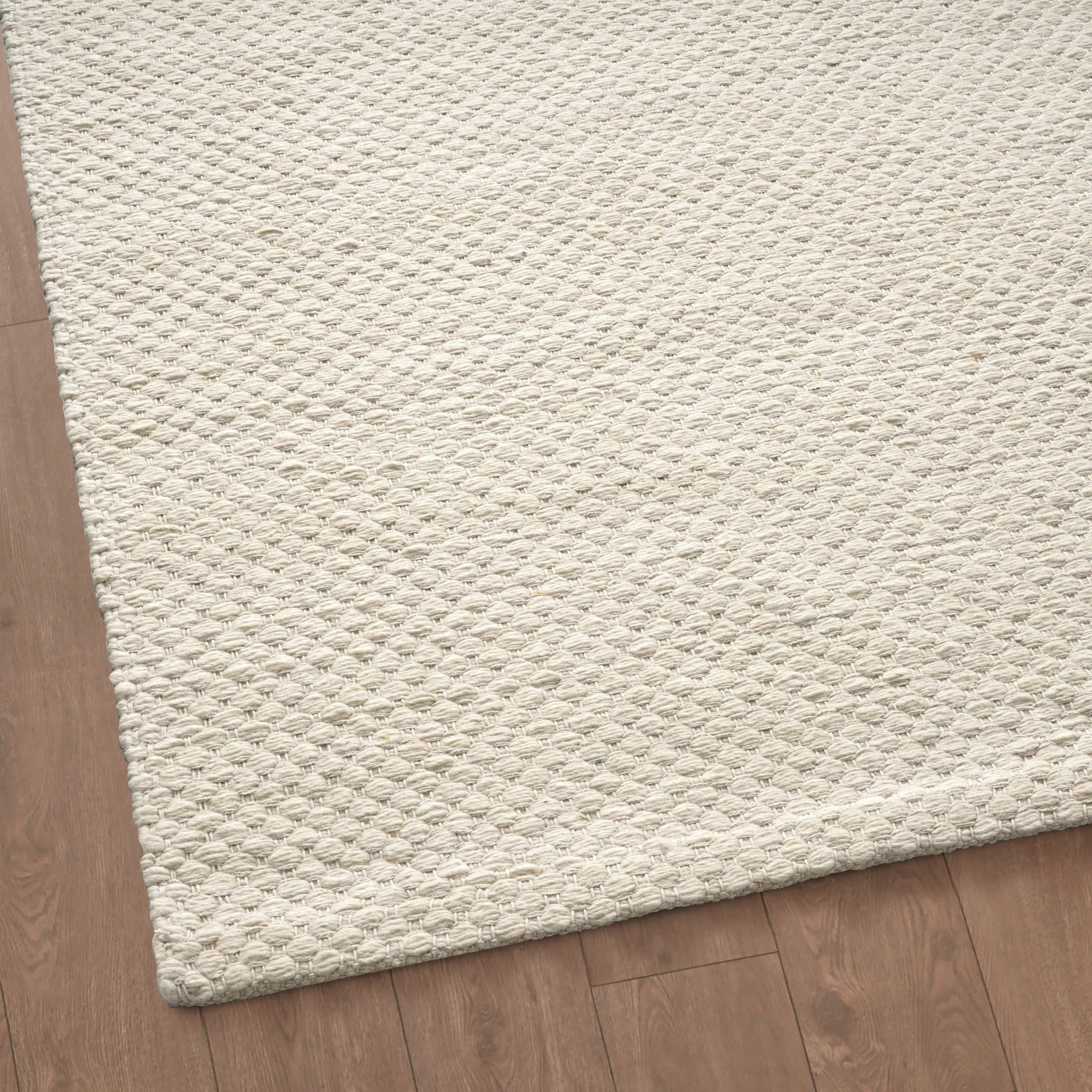 Benji Handwoven Loop Rug - Ivory - Image 3