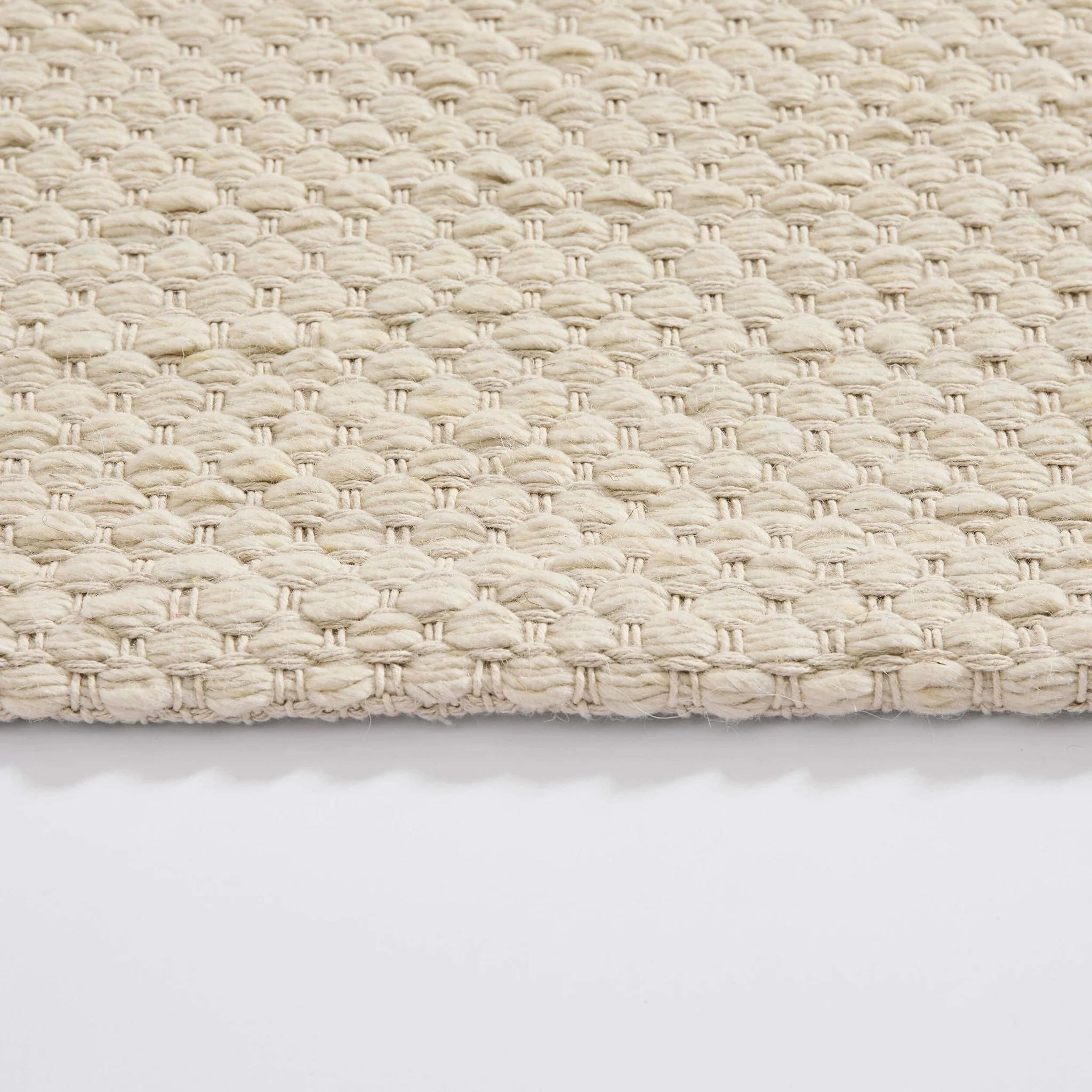 Benji Handwoven Loop Rug - Ivory - Image 6