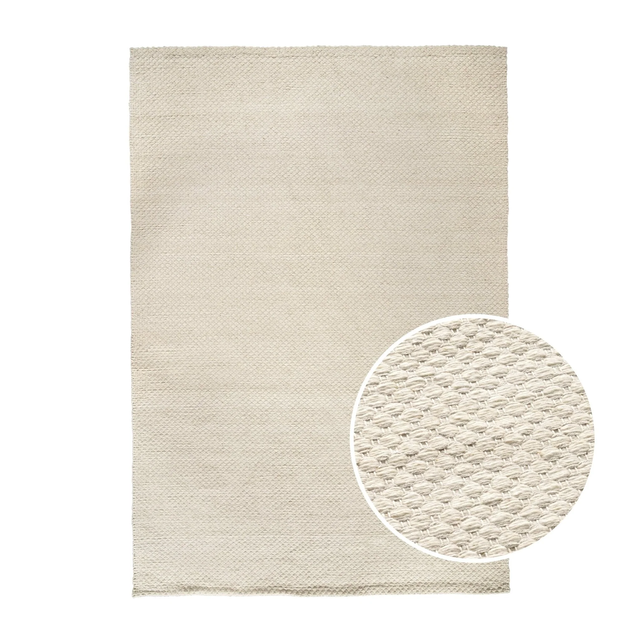 Benji Handwoven Loop Rug - Ivory - Image 8