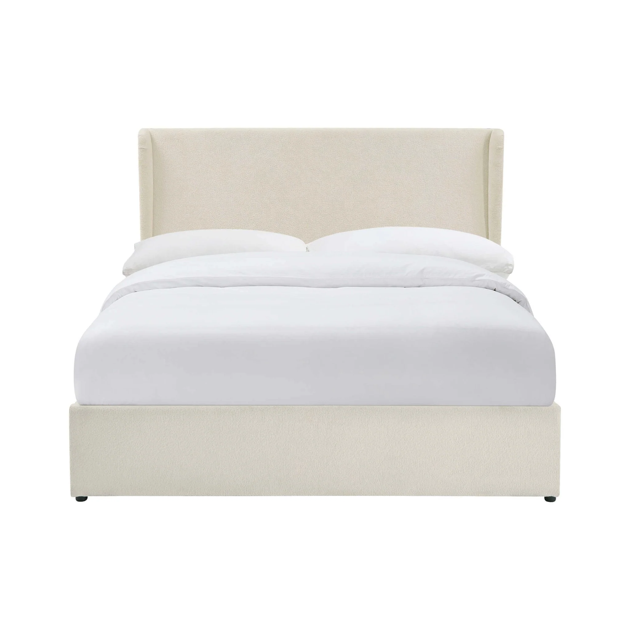 Berkeley Ottoman Storage Bed - Chenille Ecru - Image 12
