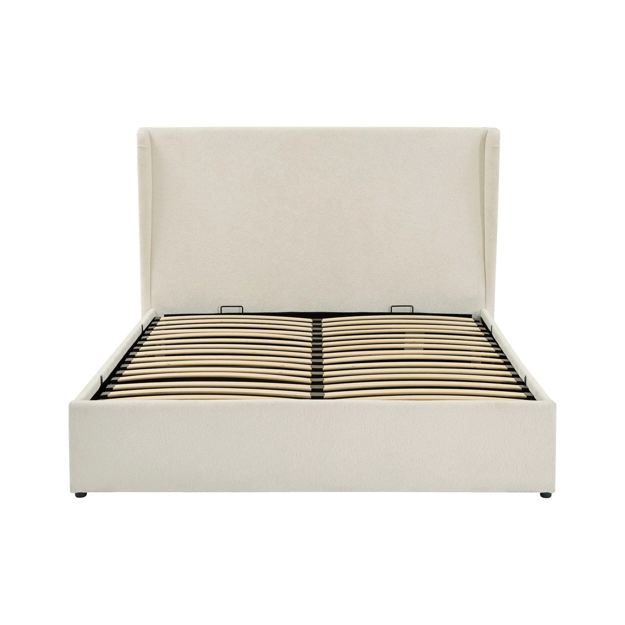 Berkeley Ottoman Storage Bed - Chenille Ecru - Image 9