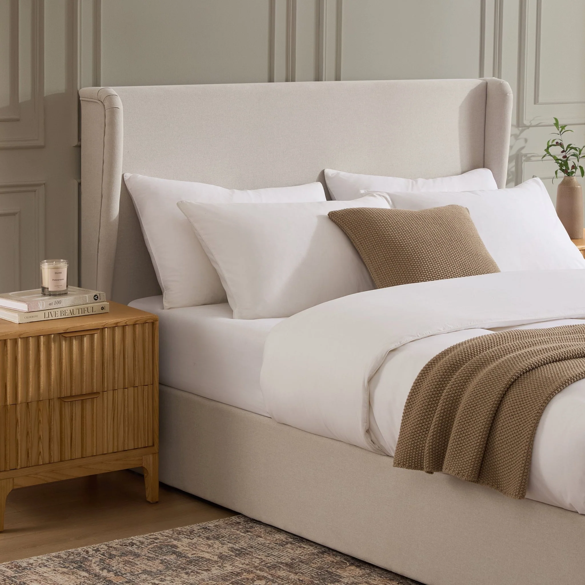 Berkeley Ottoman Storage Bed - Natural - Image 4