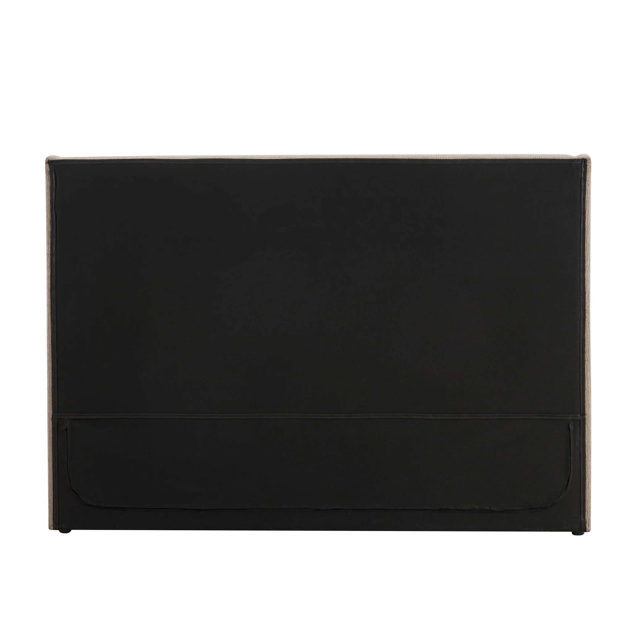 Berkeley Ottoman Storage Bed - Textured Oatmeal - Image 12