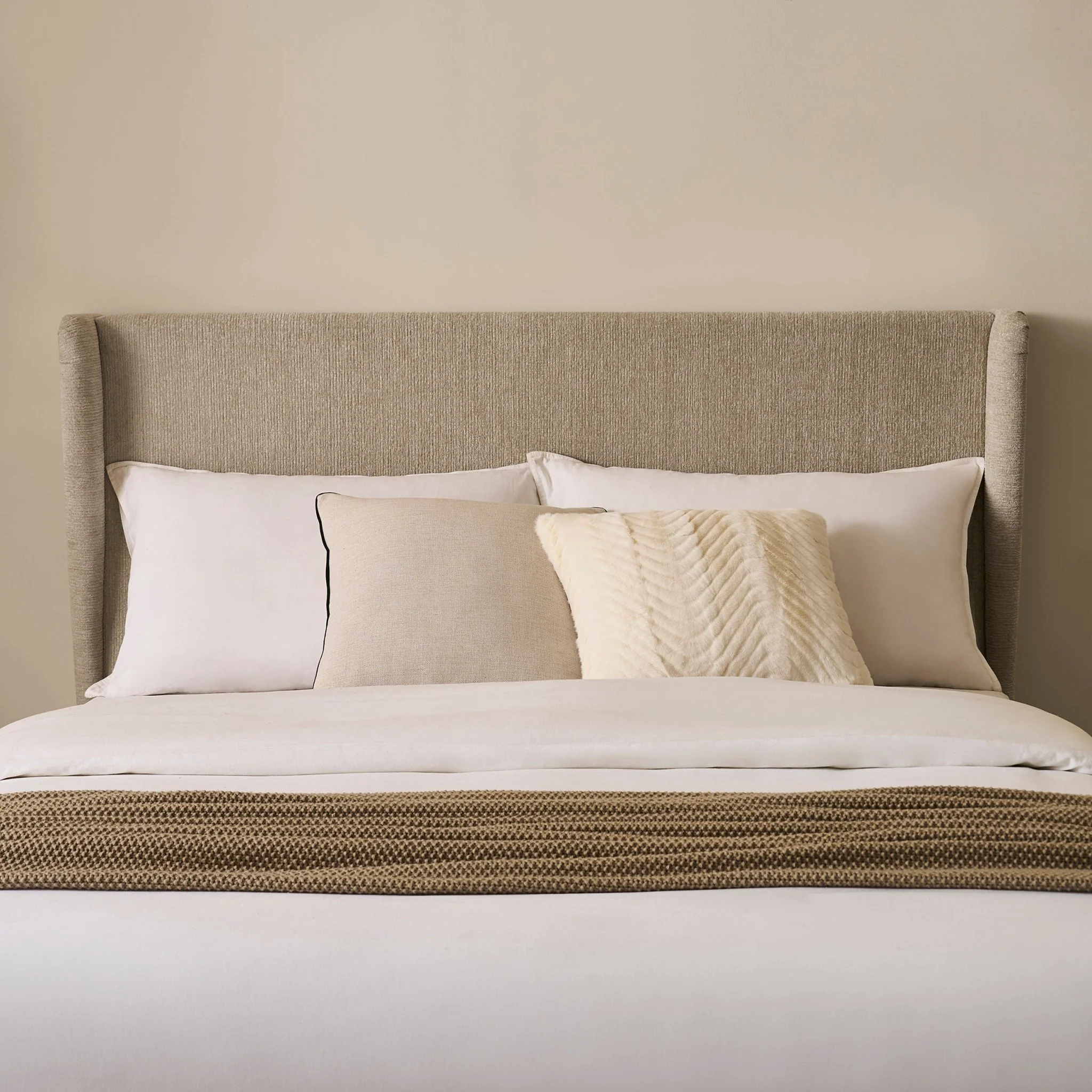 Berkeley Ottoman Storage Bed - Textured Oatmeal - Image 5