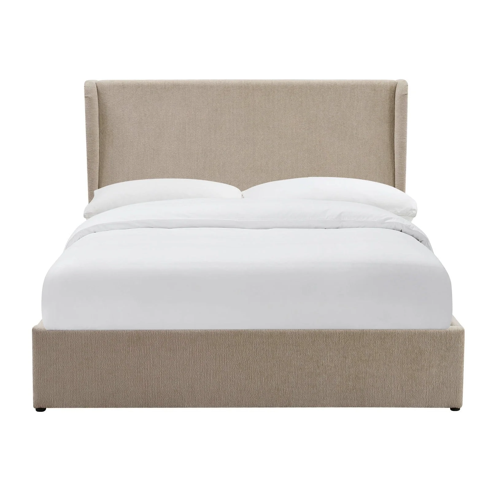 Berkeley Ottoman Storage Bed - Textured Oatmeal - Image 9
