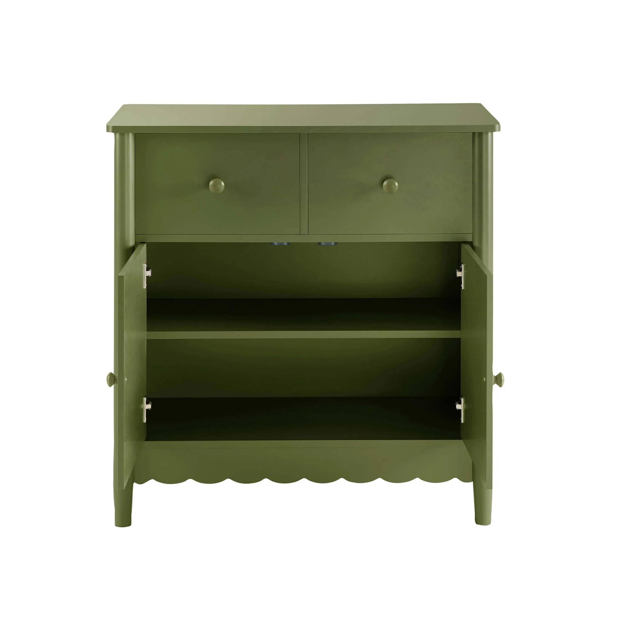 Betty 2 Door Sideboard with Drawers - Olive - Image 11
