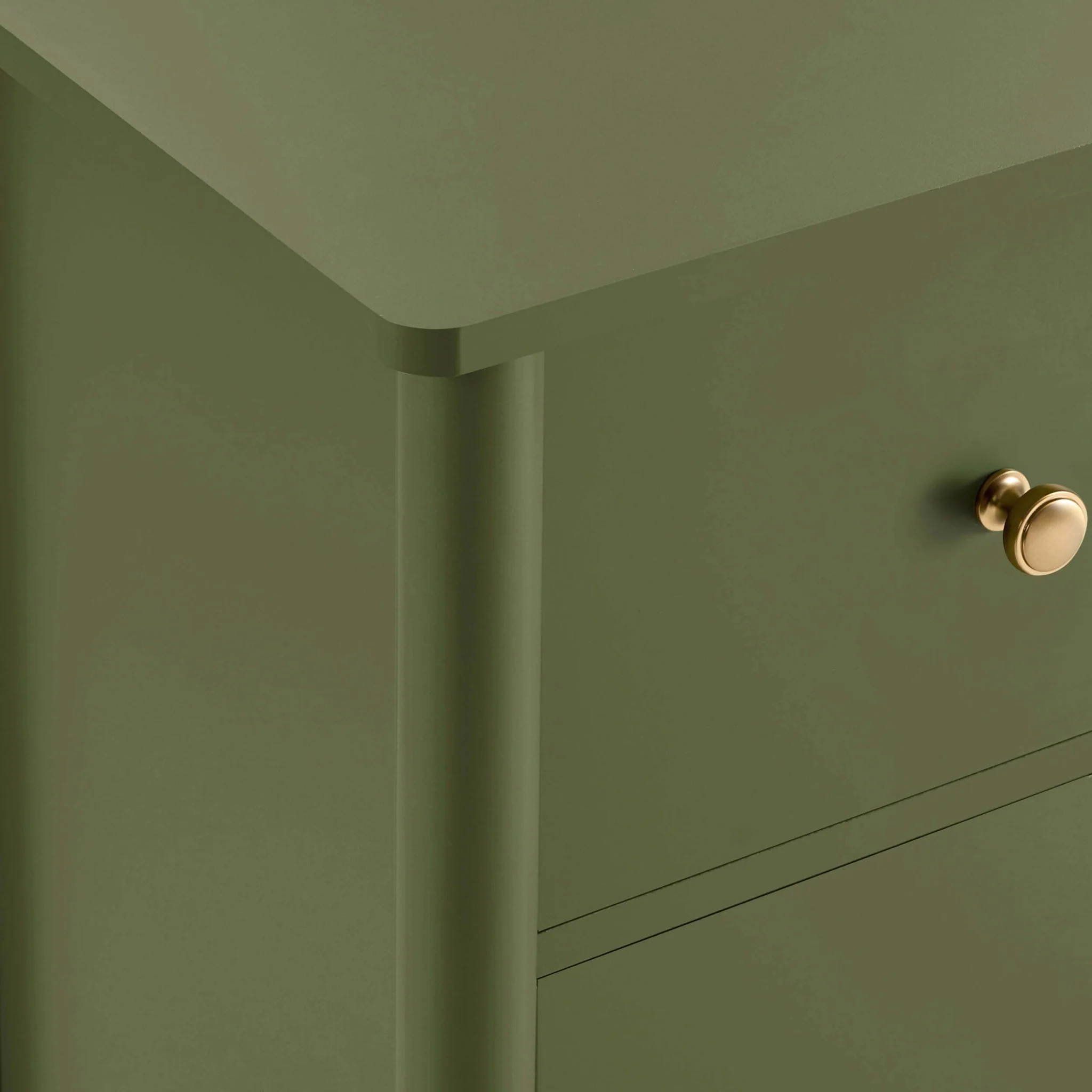 Betty 2 Door Sideboard with Drawers - Olive - Image 6