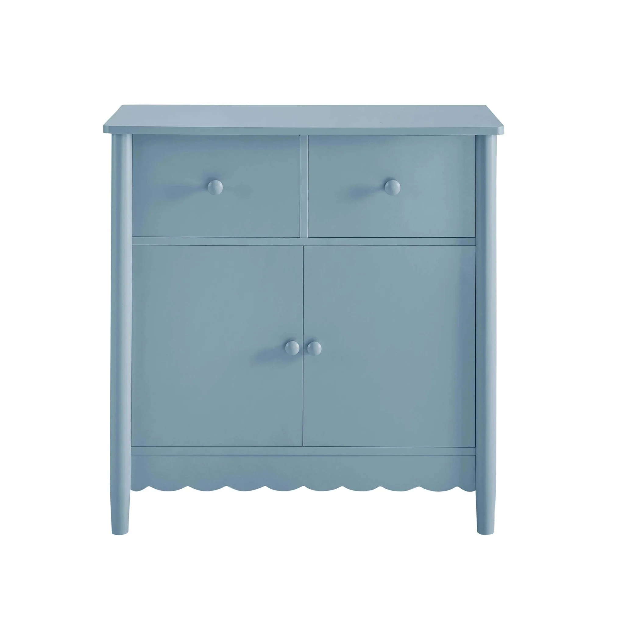 Betty 2 Door Sideboard with Drawers - Sky Blue - Image 12