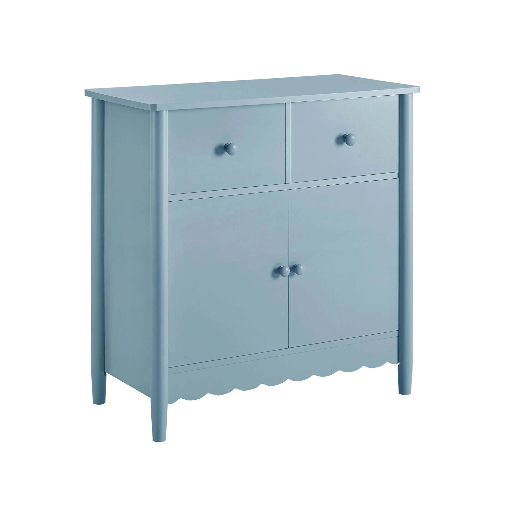 Betty 2 Door Sideboard with Drawers - Sky Blue - Image 13