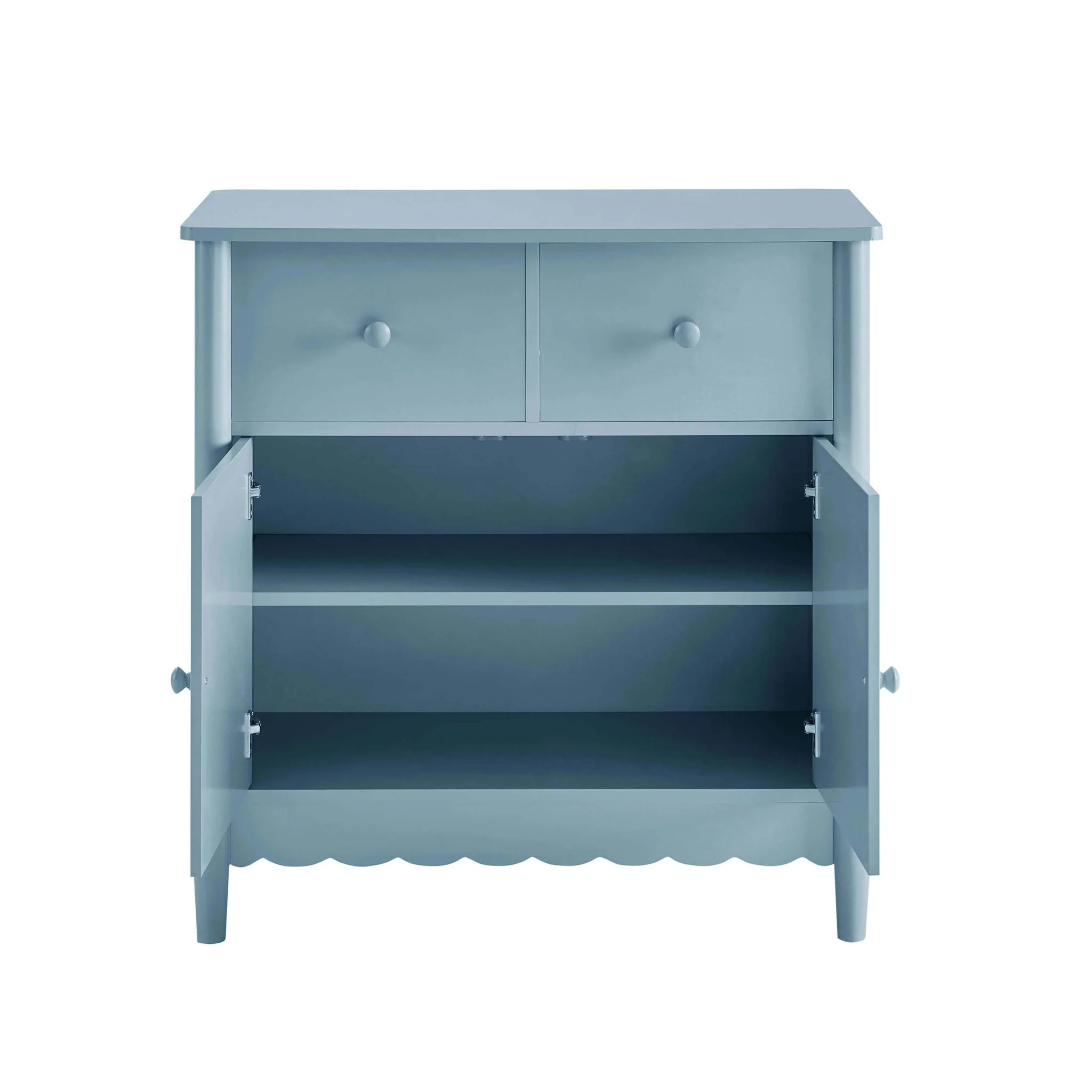 Betty 2 Door Sideboard with Drawers - Sky Blue - Image 14