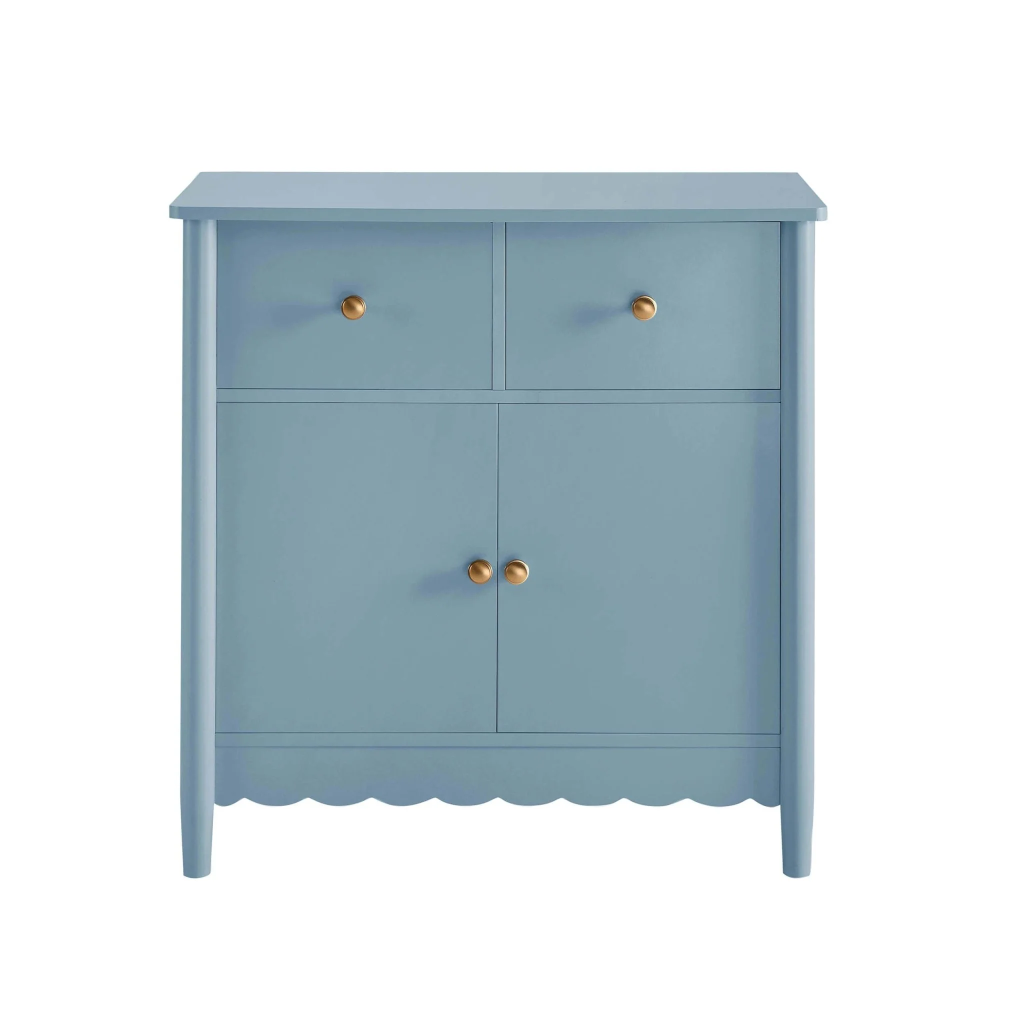 Betty 2 Door Sideboard with Drawers - Sky Blue - Image 5
