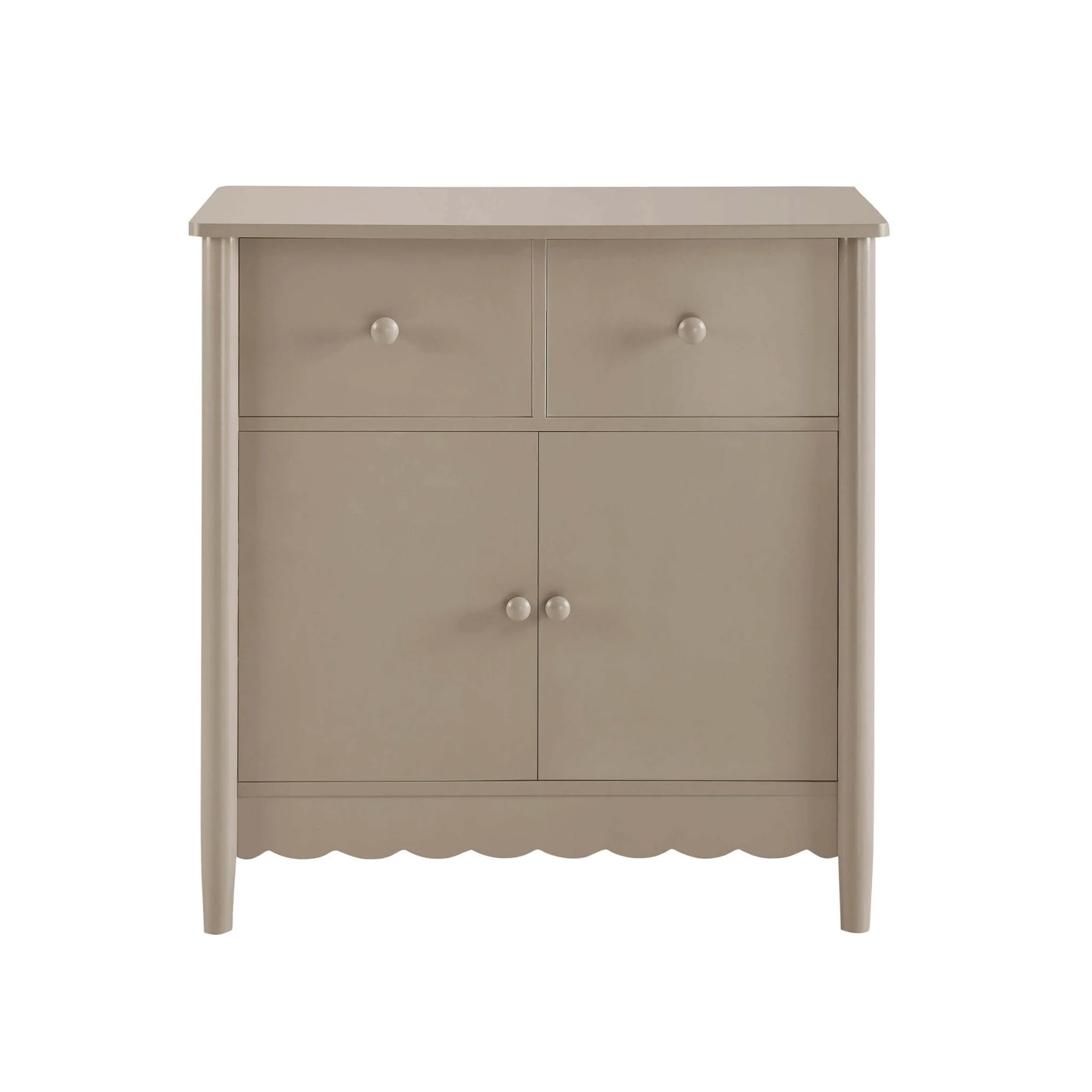 Betty 2 Door Sideboard with Drawers - Taupe - Image 11