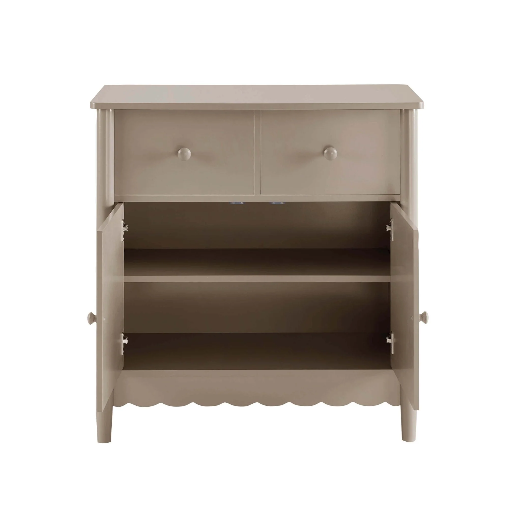 Betty 2 Door Sideboard with Drawers - Taupe - Image 13