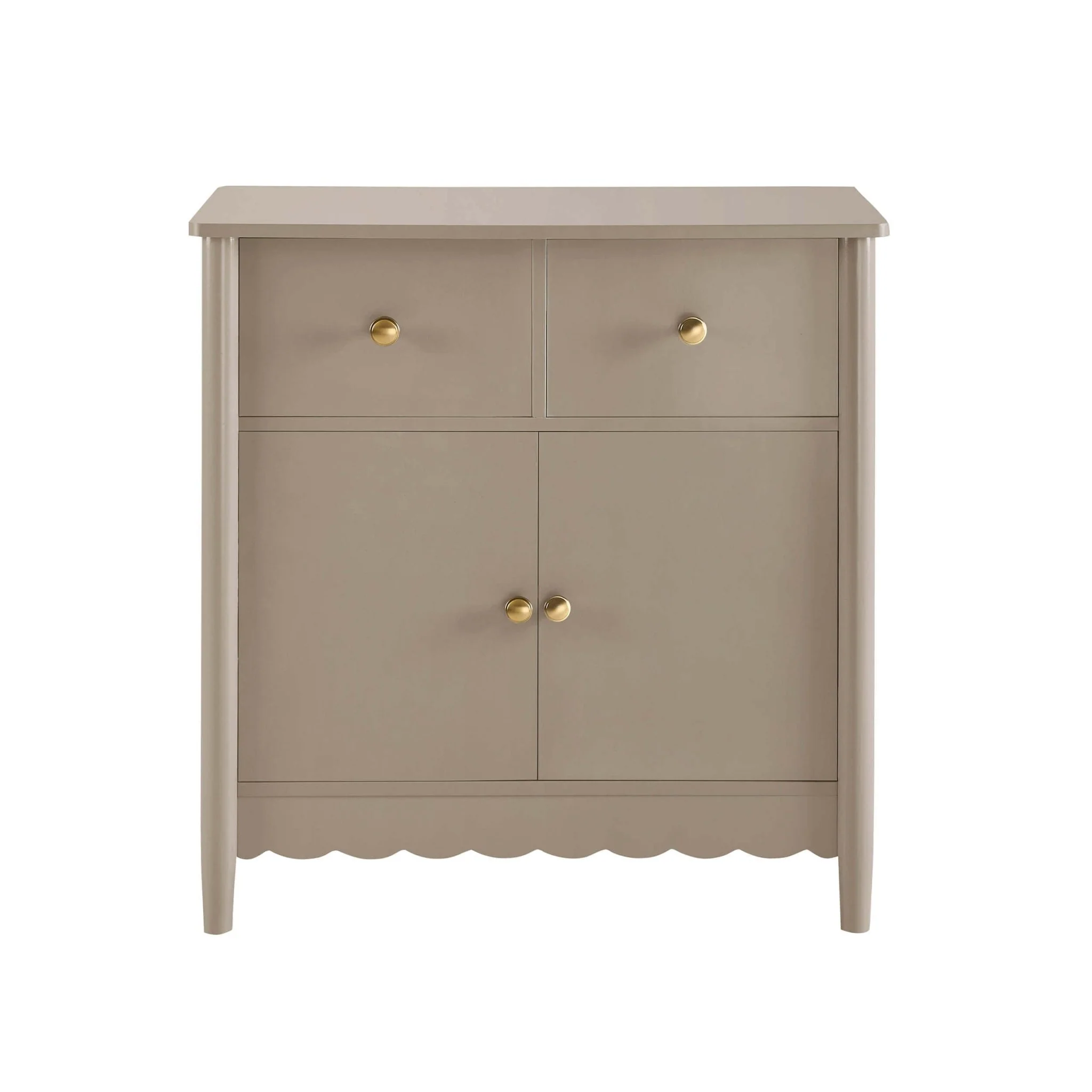 Betty 2 Door Sideboard with Drawers - Taupe - Image 3