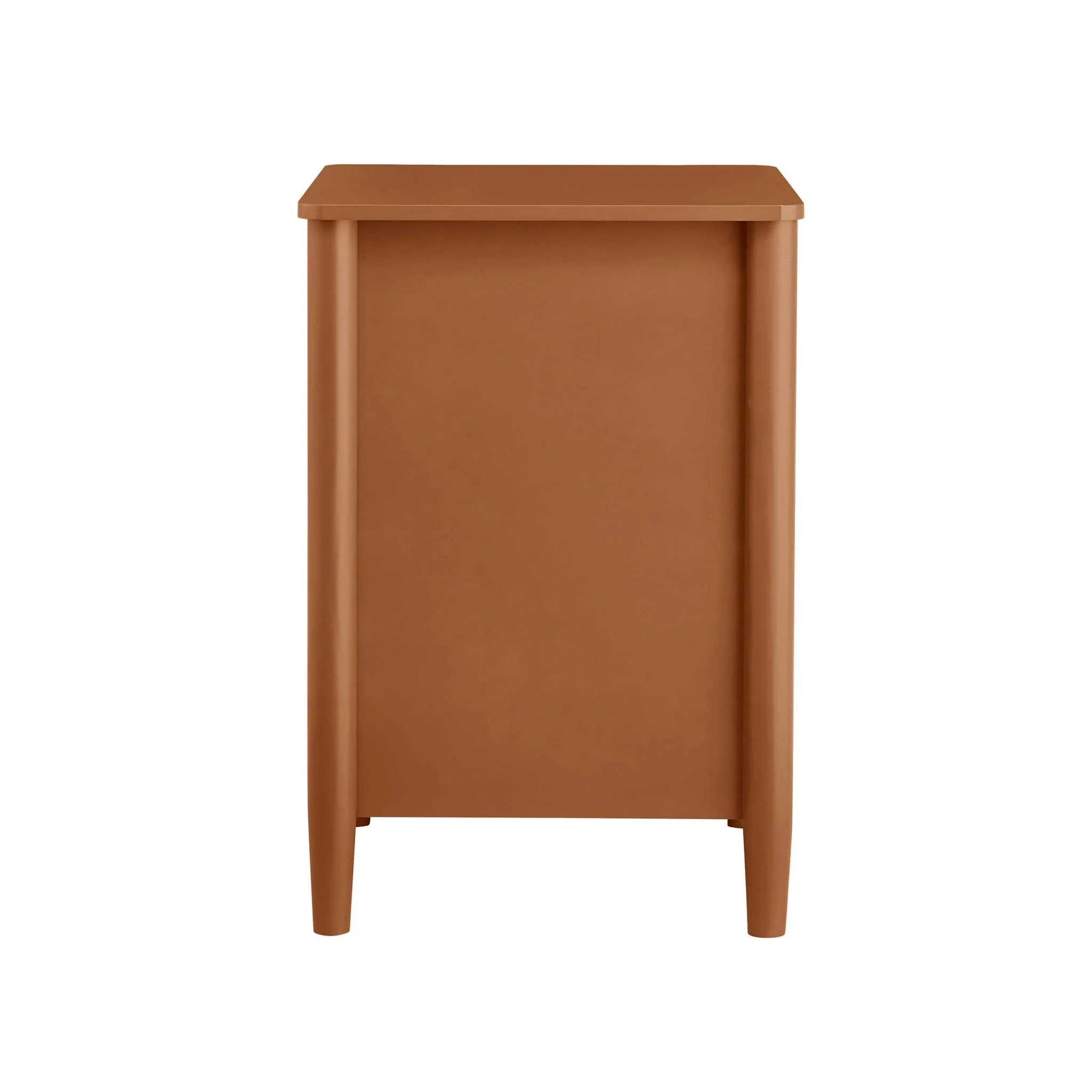 Betty 2 Drawer Bedside Table - Orange - Image 8
