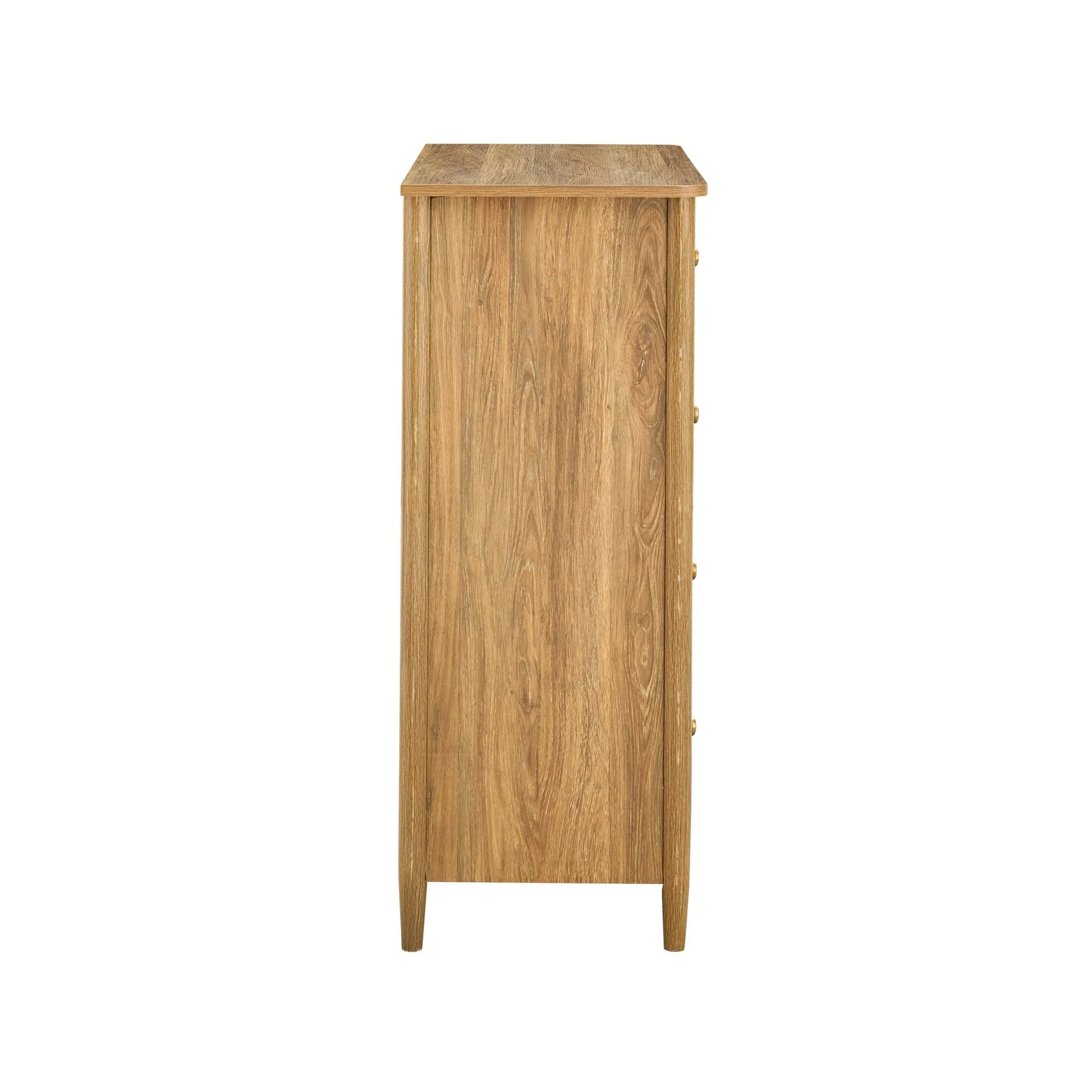Betty 5 Drawer Chest - Light Wood - Image 8