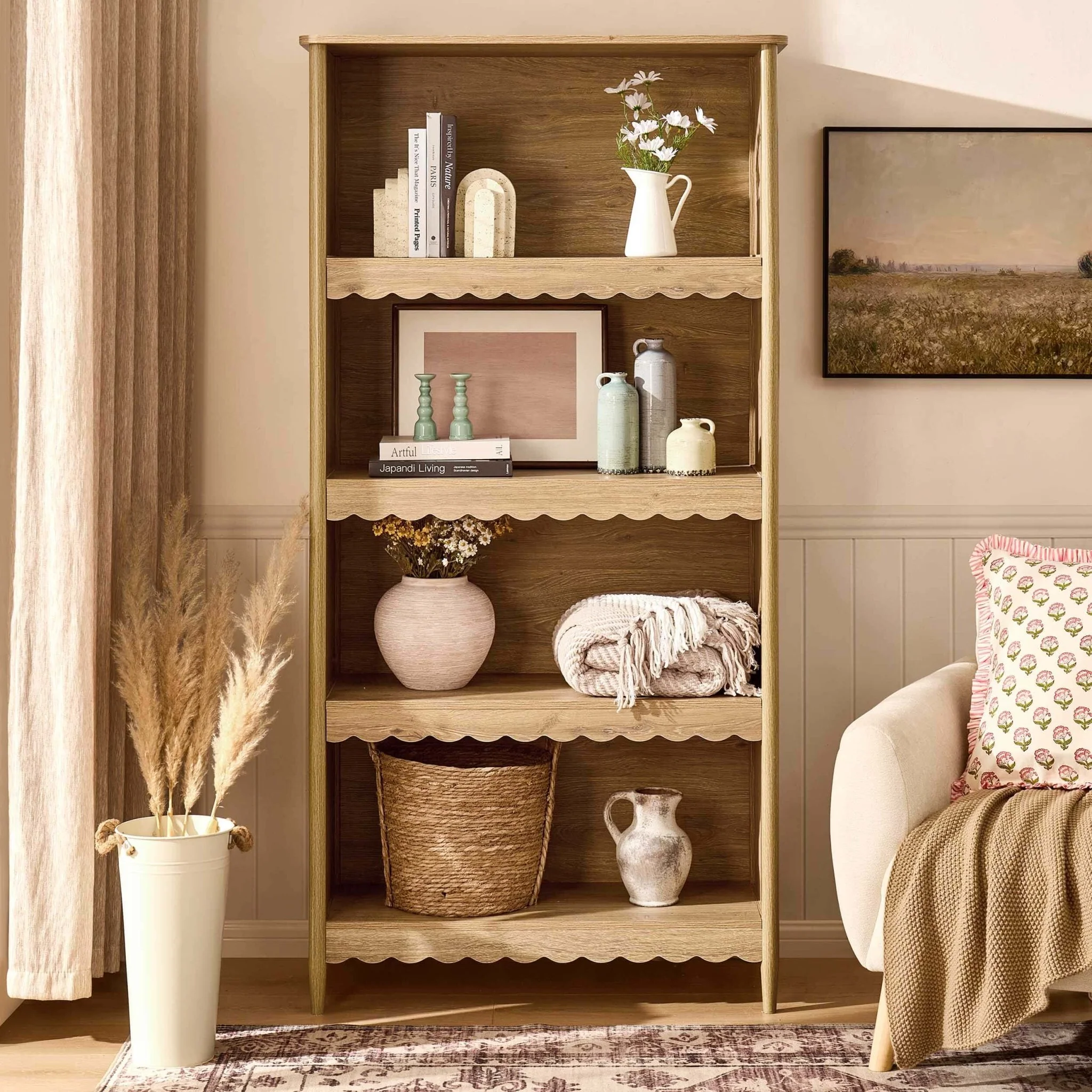 Betty Bookshelf - Light Wood