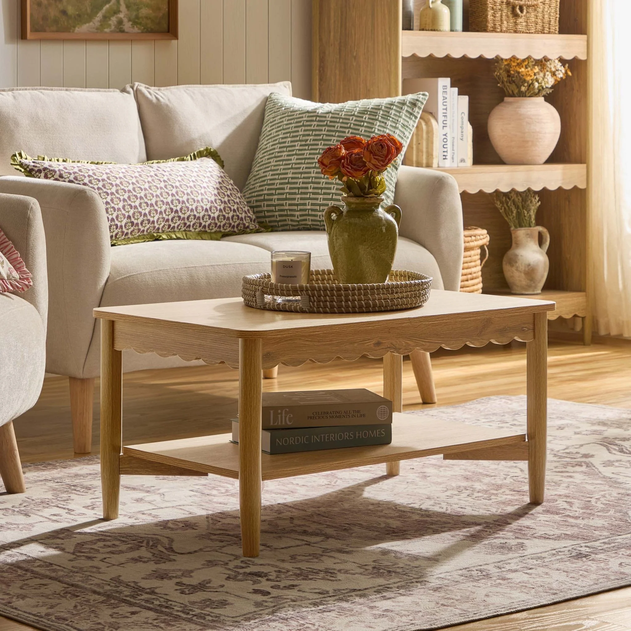 Betty Coffee Table - Light Wood - Image 2