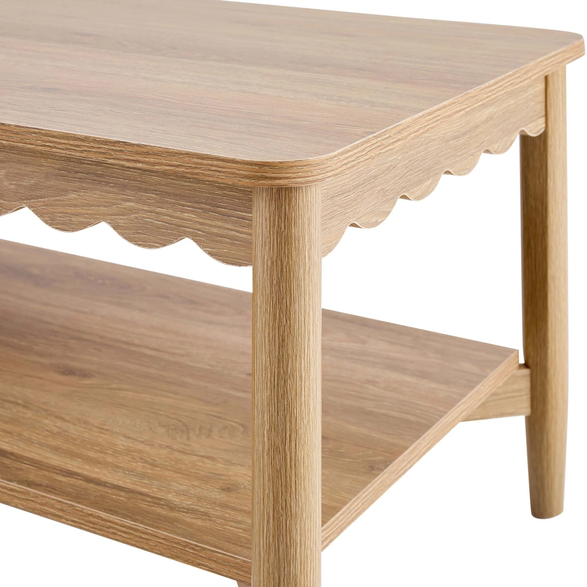Betty Coffee Table - Light Wood - Image 6
