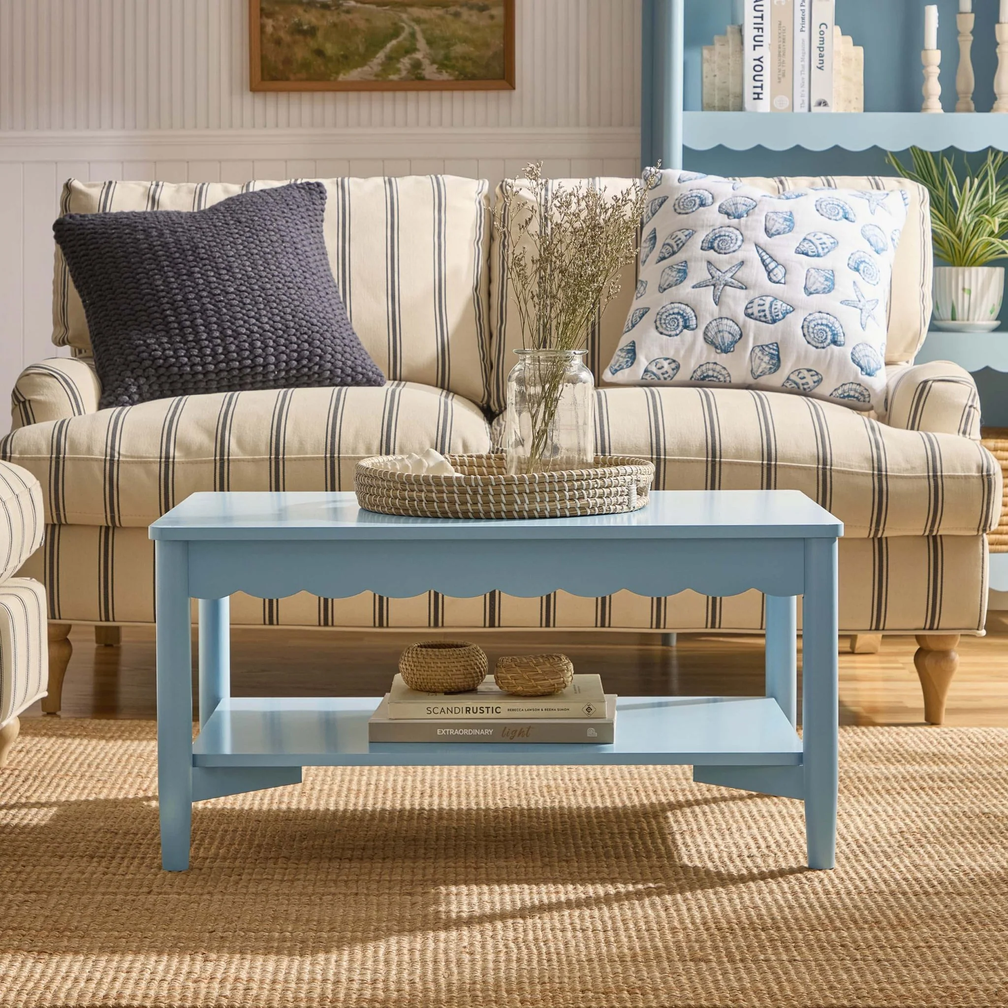 Betty Coffee Table - Sky Blue