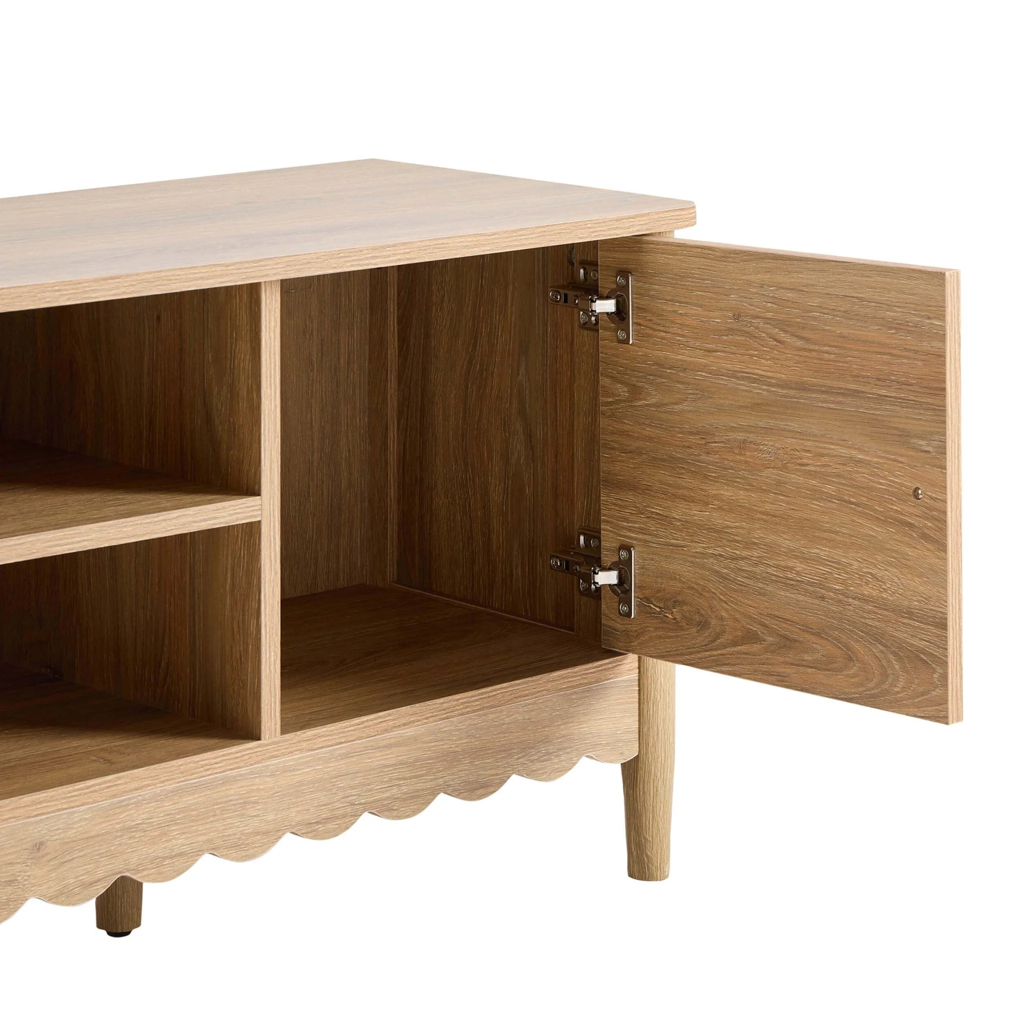 Betty Tv Unit for TVs up to 60" - Light Wood - Image 12