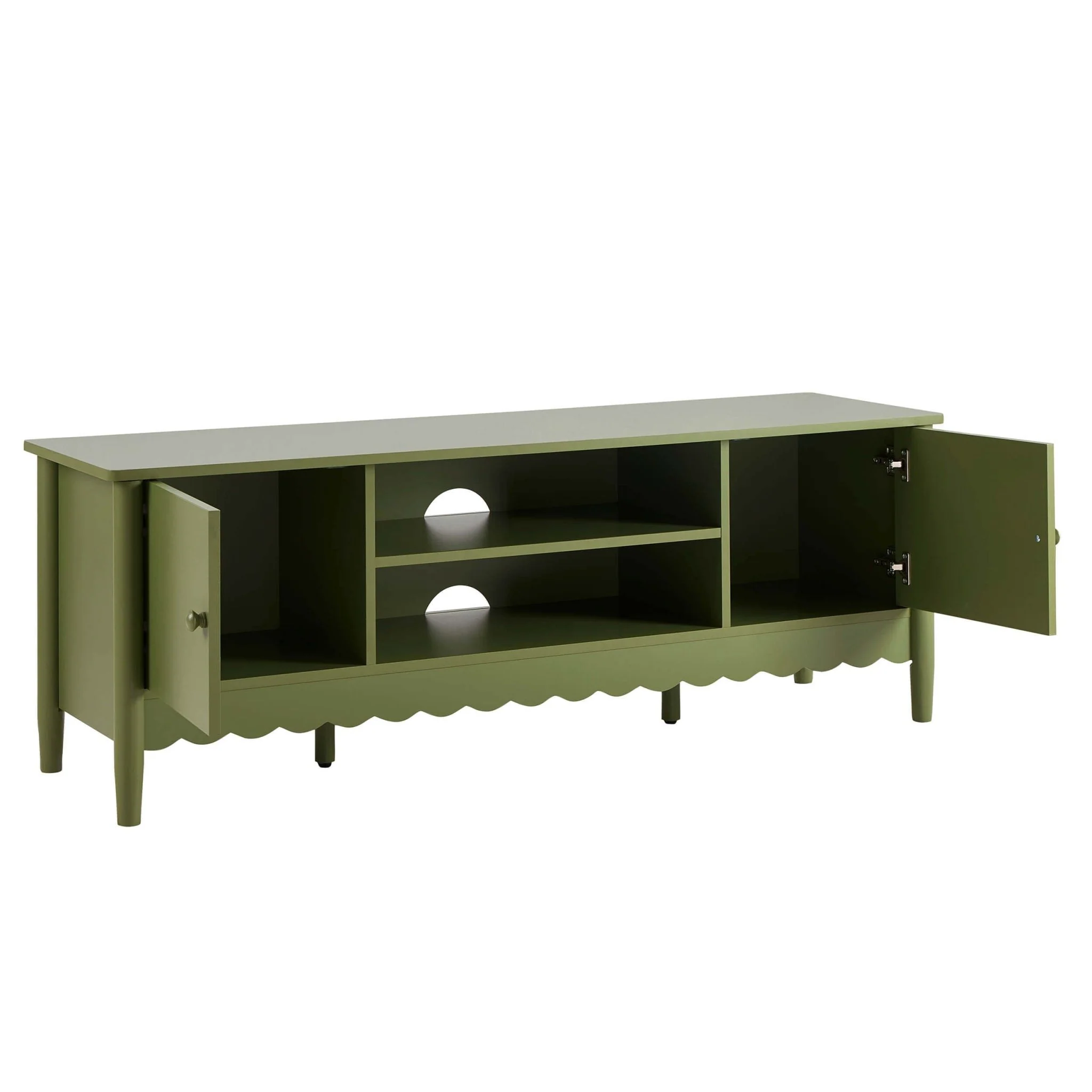 Betty Tv Unit for TVs up to 60" - Olive - Image 12